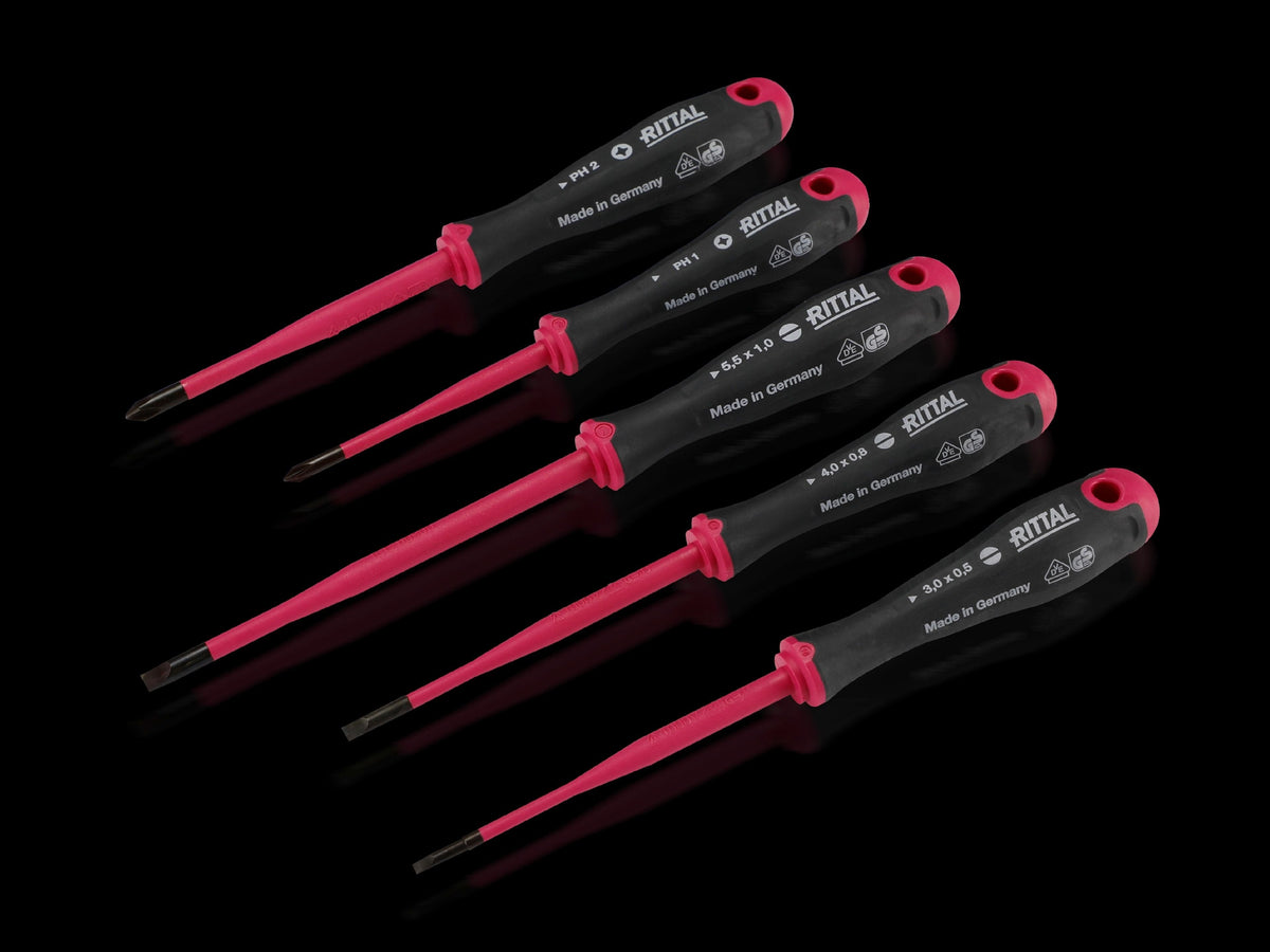 Rittal Destornillador Set Aislado Sl 3x0.5_4 X 0.8_5.5x1