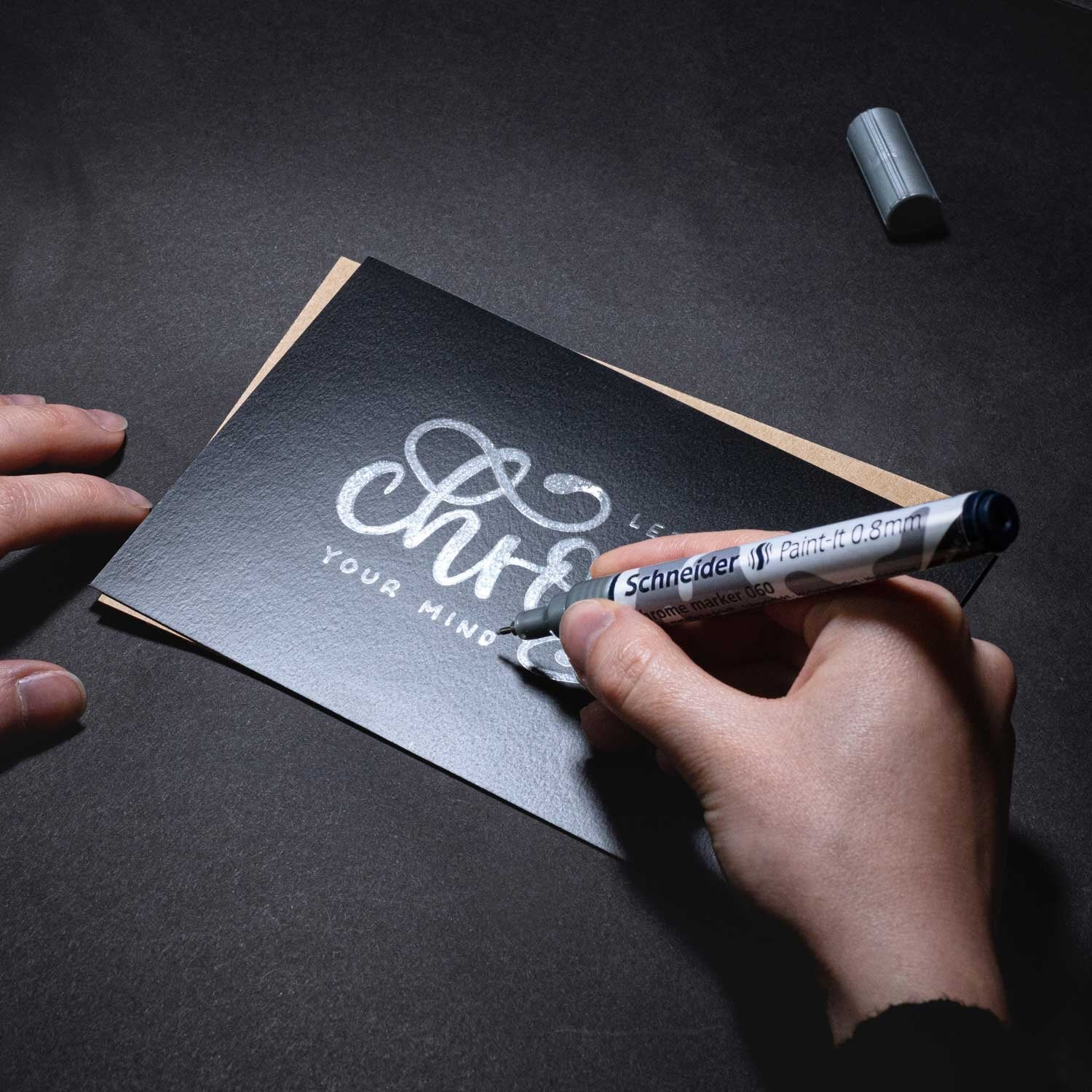 Scheider Marcador Metálico Cromado Paint-It 2 Chrome 0.8mm/2mm Estuche 2 Ud Surtido