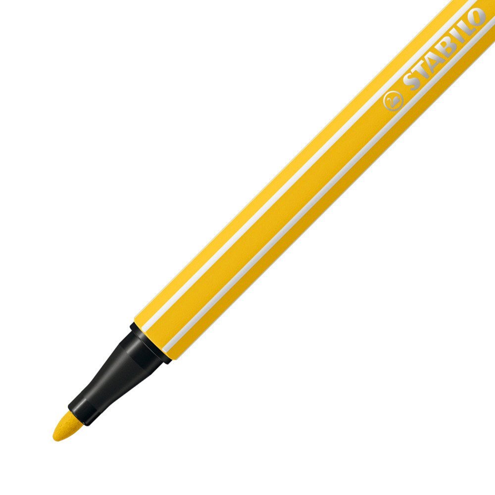 Stabilo Pen 68 Rotulador Amarillo -10u-