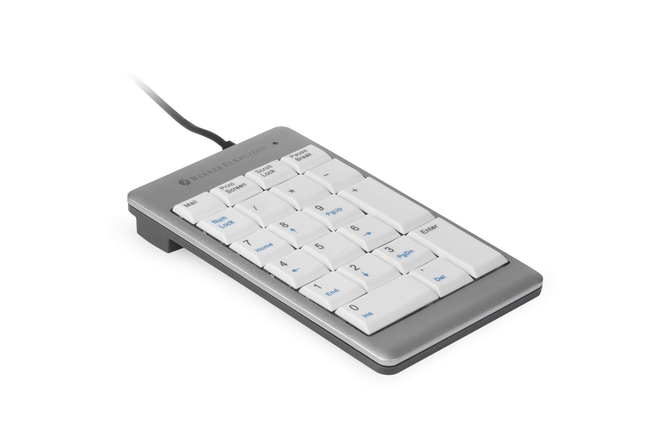 EAN 8719274673613 - BakkerElkhuizen UltraBoard 955 Numeric teclado numérico PC USB Gris claro, Blanco imagen 1