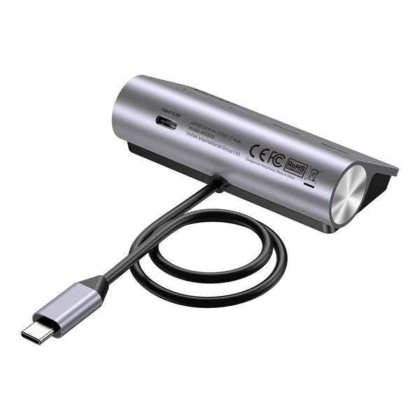 EAN 4894160058546 - UNITEK H1337AGY01 hub de interfaz USB 3.2 Gen 1 (3.1 Gen 1) Type-C 5000 Mbit/s Gris imagen 10