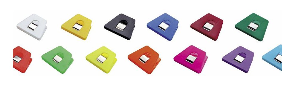 EAN 4001782146814 - Wedo 126 1299 sujetapapel Plástico, Acero imagen 1