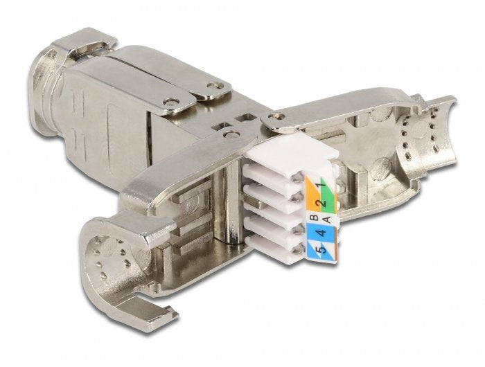 Delock Verbinder Für Netzwerkcable Cat.6 Stp Werkzeugfrei