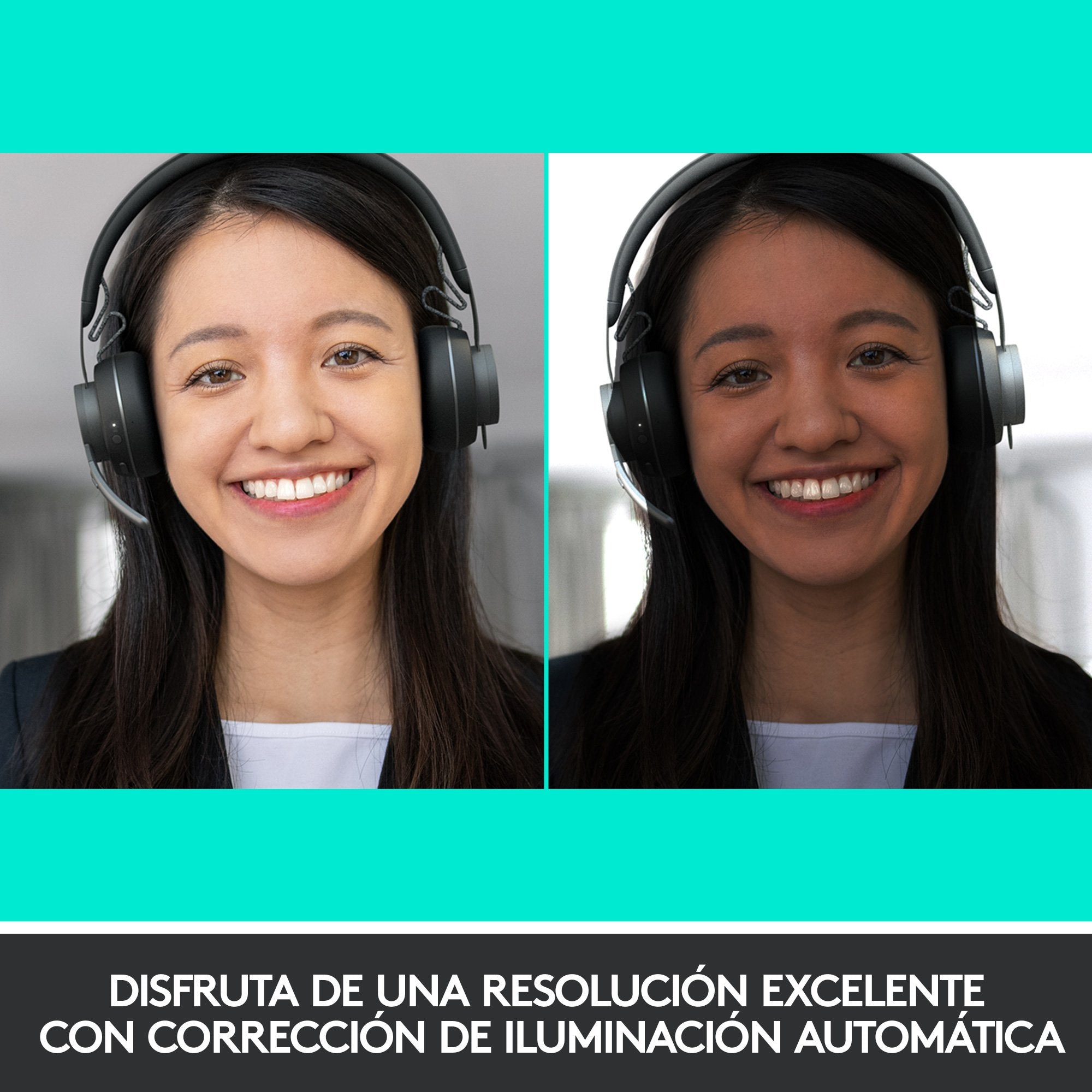 Webcam Logitech Brío Stream Enfoque Automático 4k