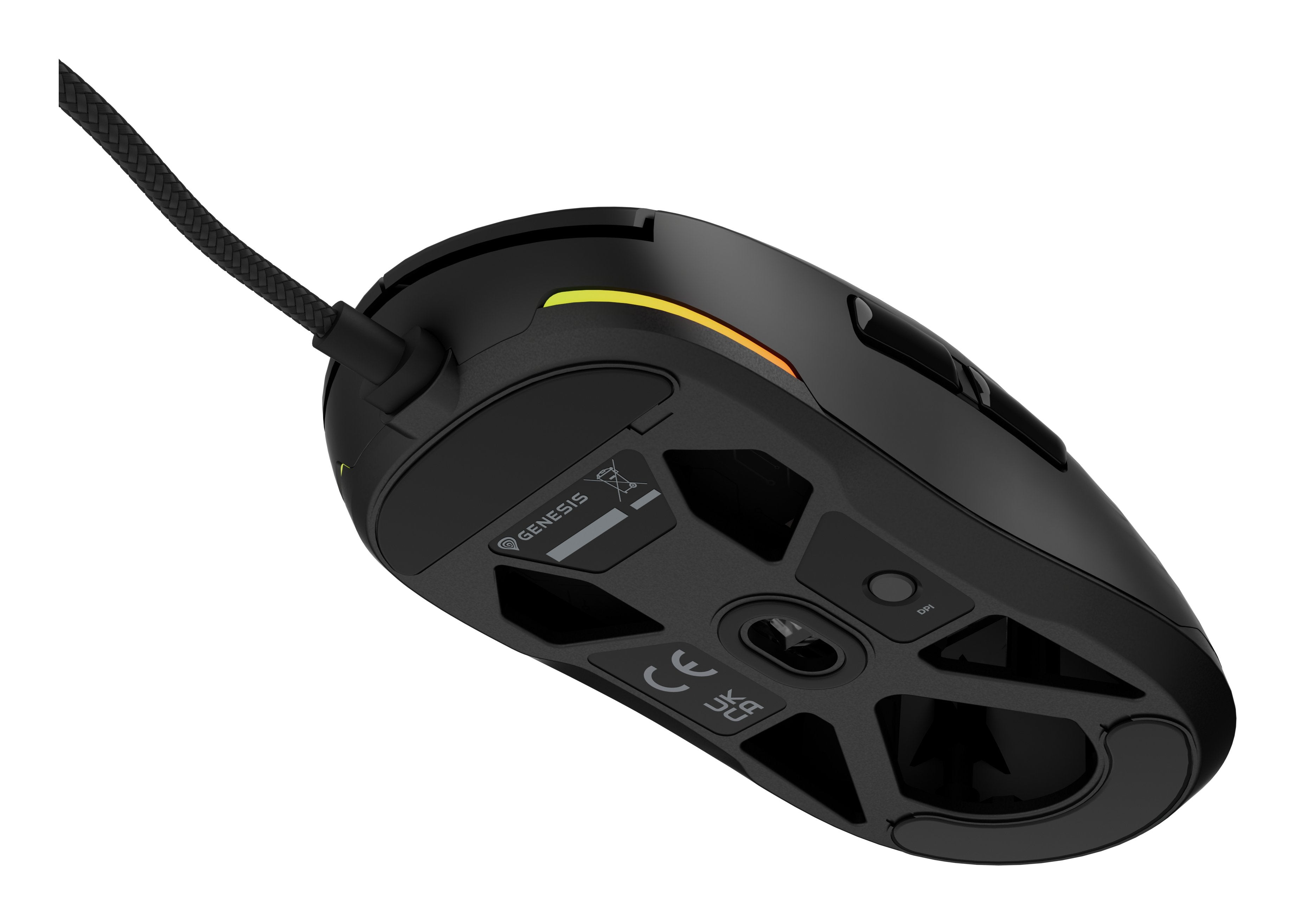 Raton Gaming Genesis Krypton 660 Rgb Sensor Pmw3327 12.000 Dpi
