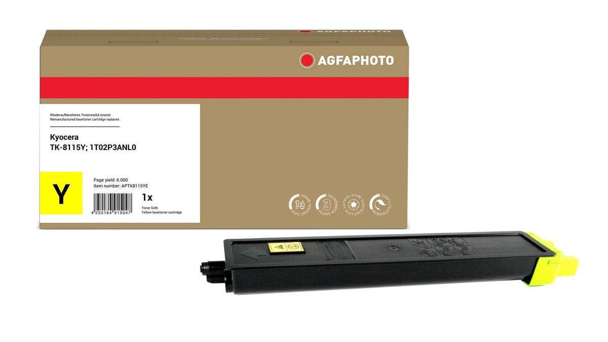 Agfa Photo Tóner Amarillo Aptk8115ye 6000 Copias