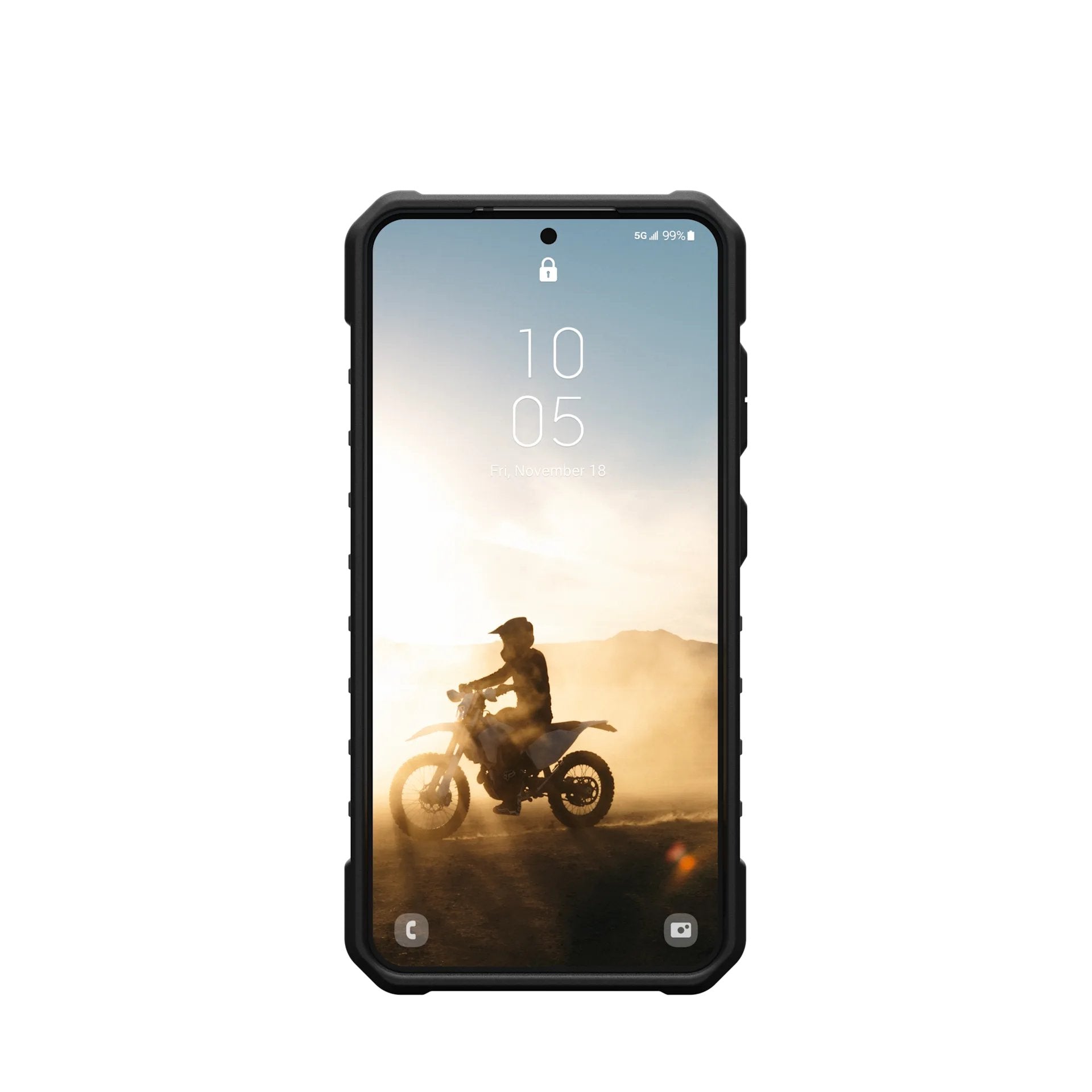 Uag Funda Pathfinder En Color Negro Samsung Galaxy S25