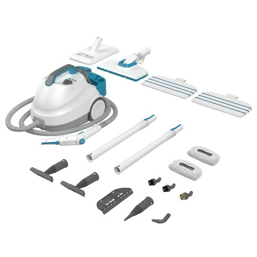 Limpiador Black & Decker Bhsmp2314-Qs A Vapor De Cilindro 1,2 L 2300 W Azul, Blanco