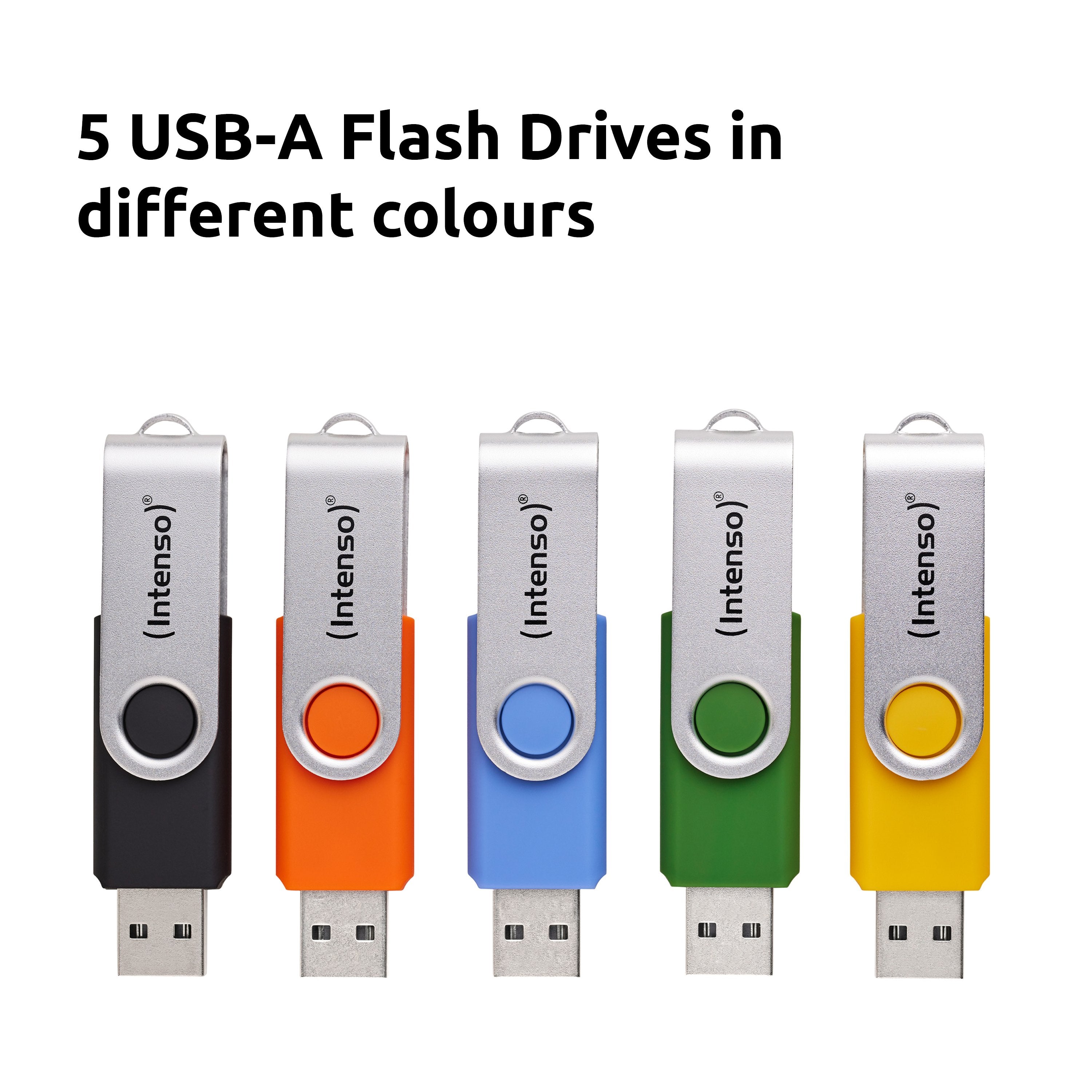 EAN 4034303036455 - Intenso USB Flash Drive Office Line 3543595 3.2 5St. Multipack - 64 GB unidad flash USB USB tipo A 3.2 Ge imagen 4