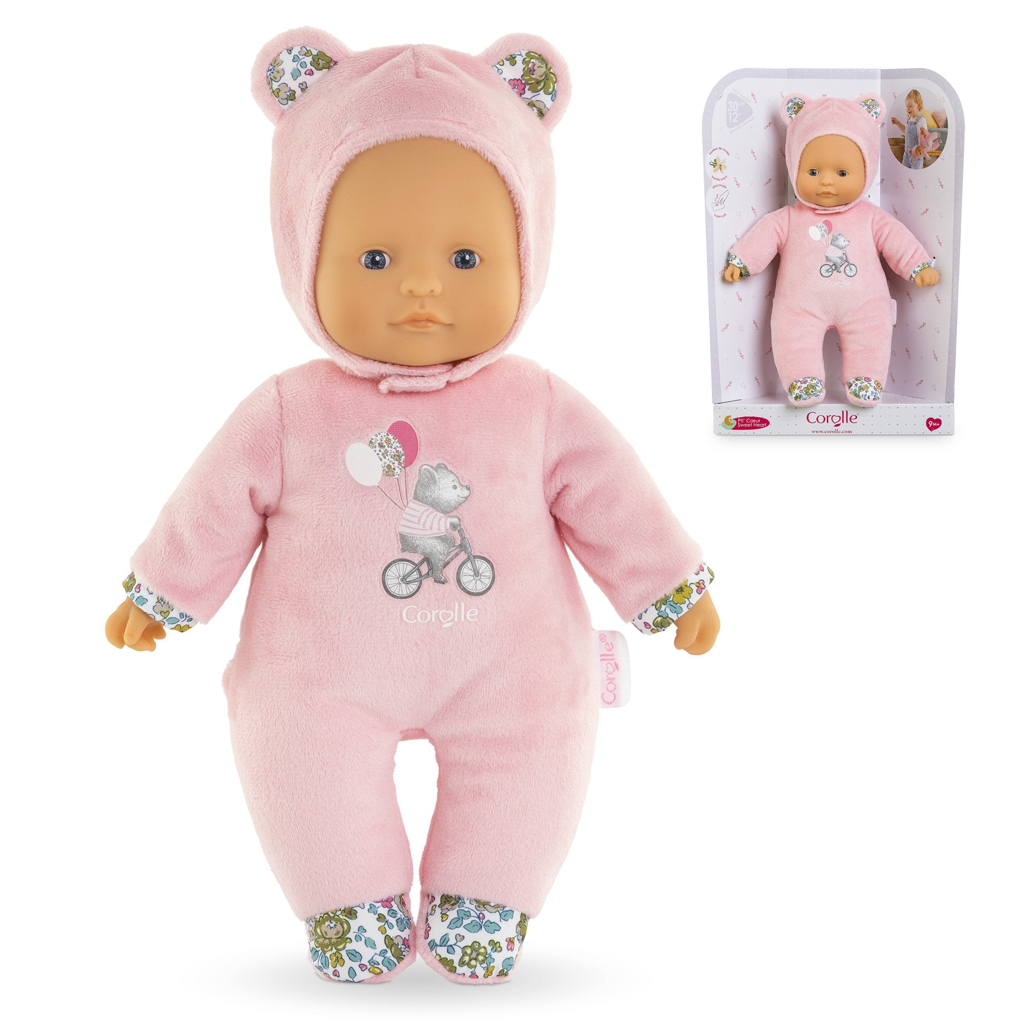 Simba-Dickie Mon Doudou Corolle Sweetheart, Rosa Bär 9000100700