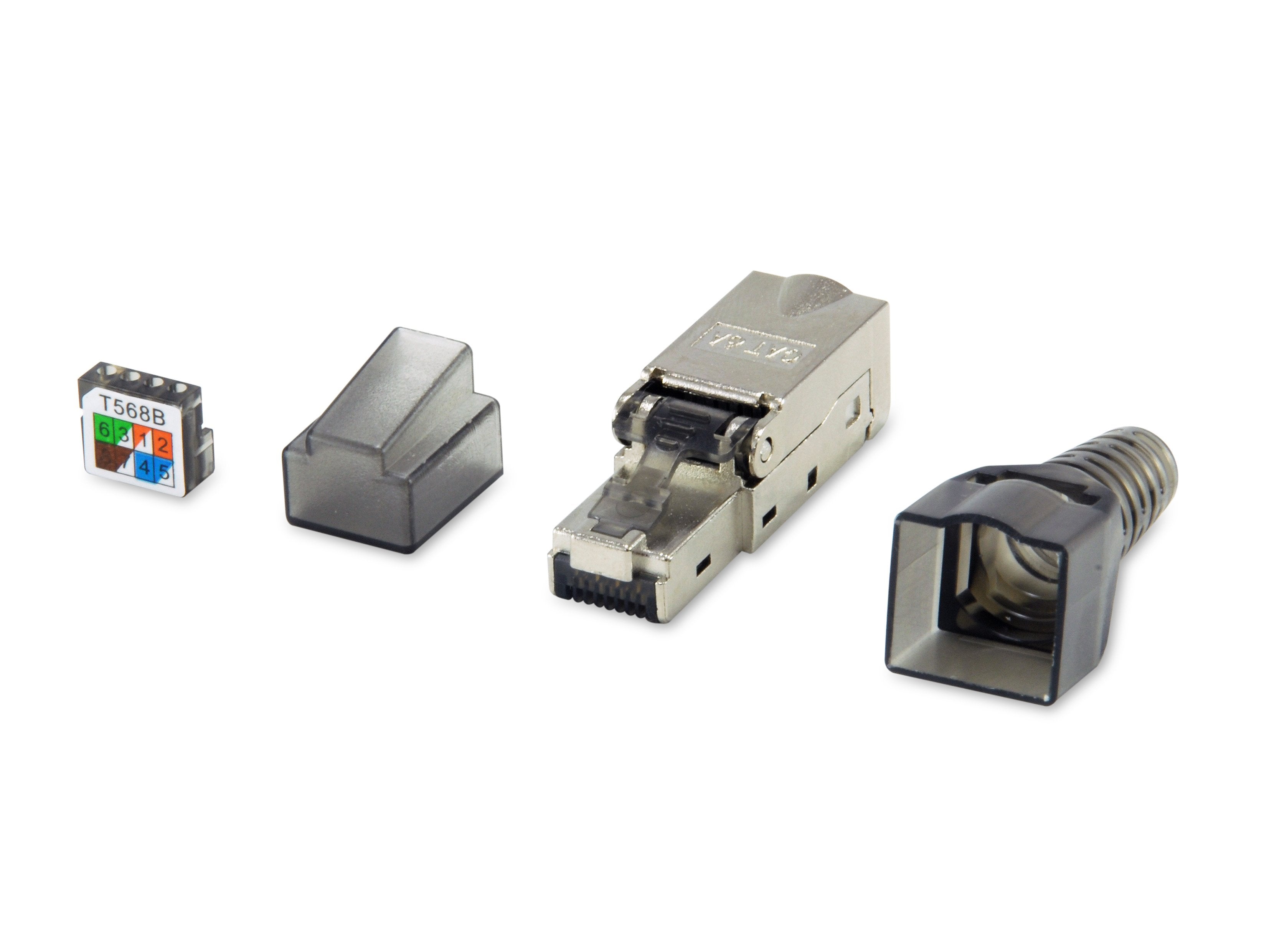 Equip 121171 Conector Keystone Sin Herramientas Cat.6a Rj45, 5pcs / Set