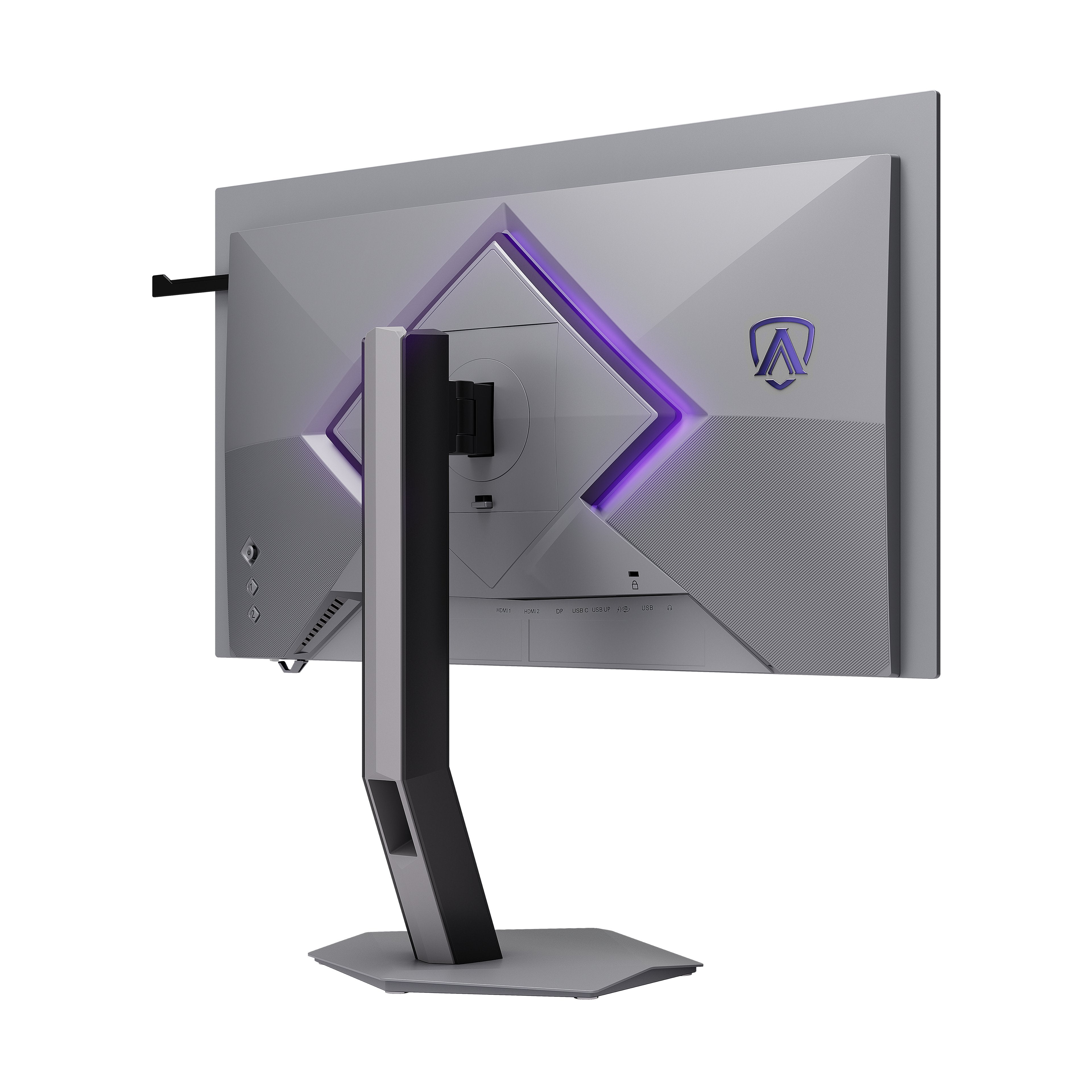 Monitor Aoc Agon Pro Agp277qkdc Oled 27" (26.5" Visible) 2560 X 1440 Qhd @ 540 Hz Tandem Oled 1500000:1 Displayhdr 500 True Black 0.03 Ms 2xhdmi Displayport Usb-C Altavoces Gris Oscuro