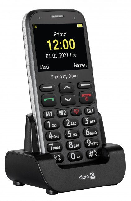 EAN 4260117674433 - Doro Primo 368 5,84 cm (2.3") 92 g Negro, Grafito Teléfono para personas mayores imagen 2