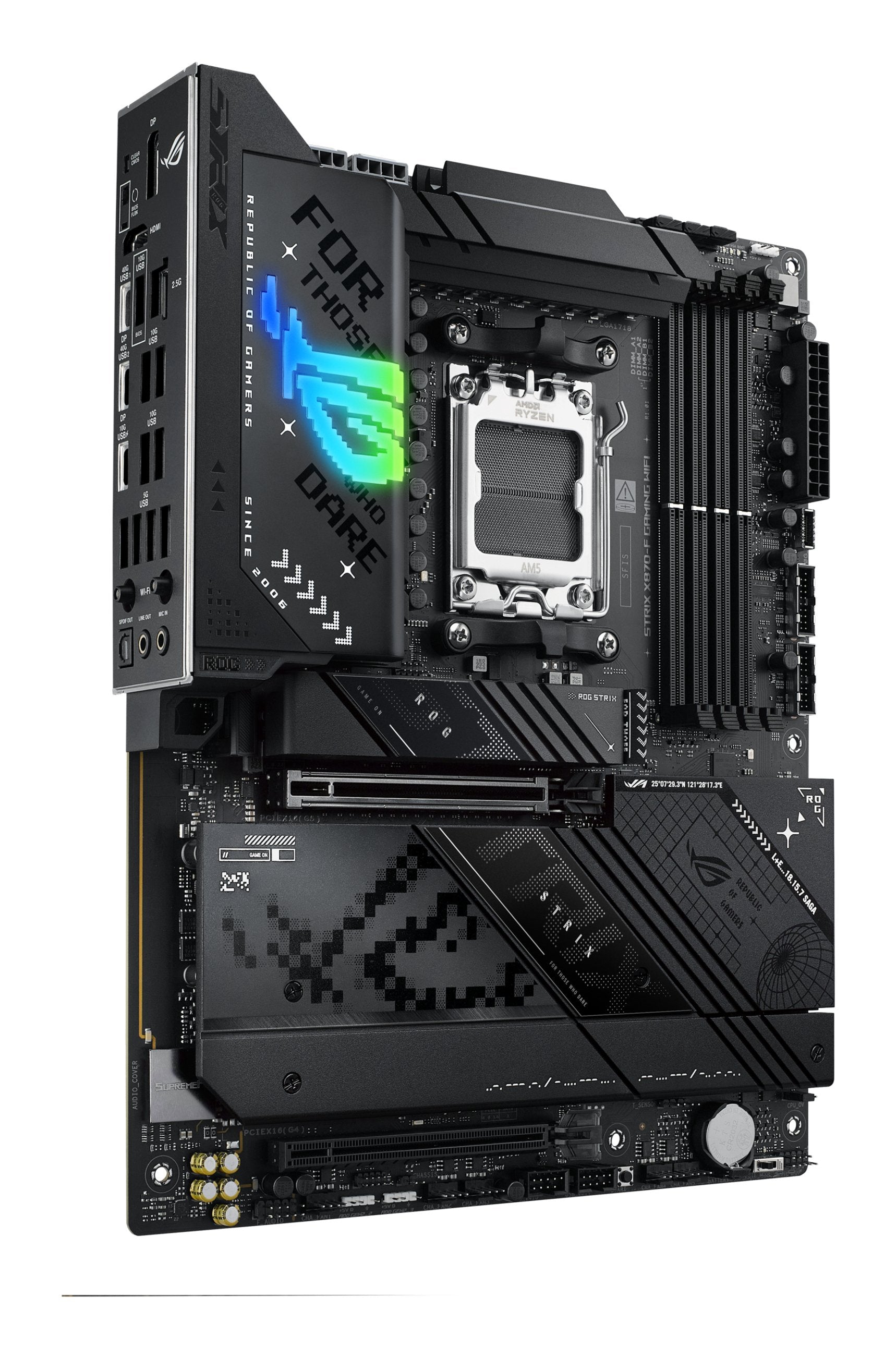 EAN 4711387732045 - ASUS ROG STRIX X870-F GAMING WIFI AMD X870 Zócalo AM5 ATX imagen 4