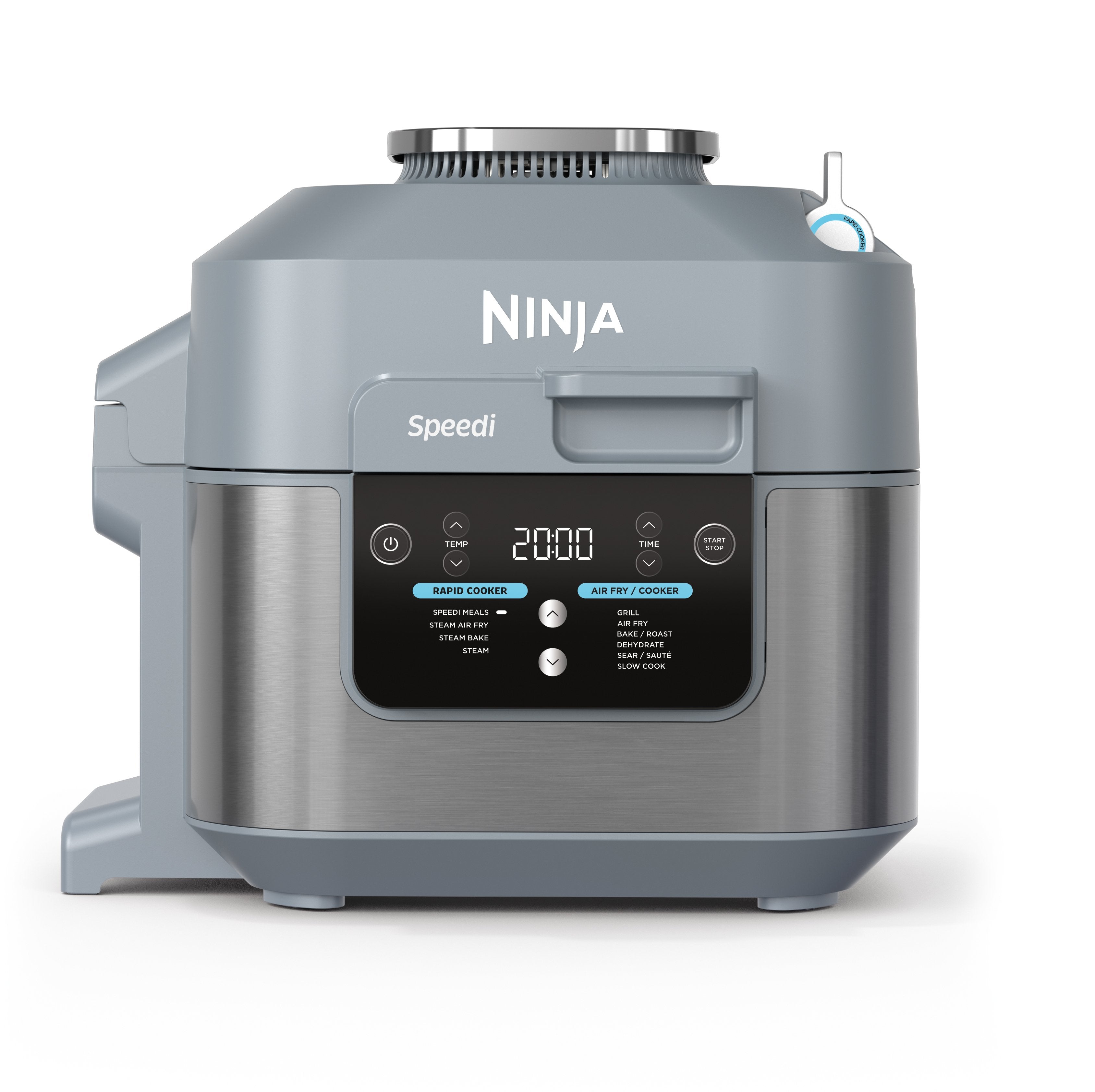 Freidora Rápida Sin Aceite Ninja Speedi On400eu (5,7 L - Gris Marino)