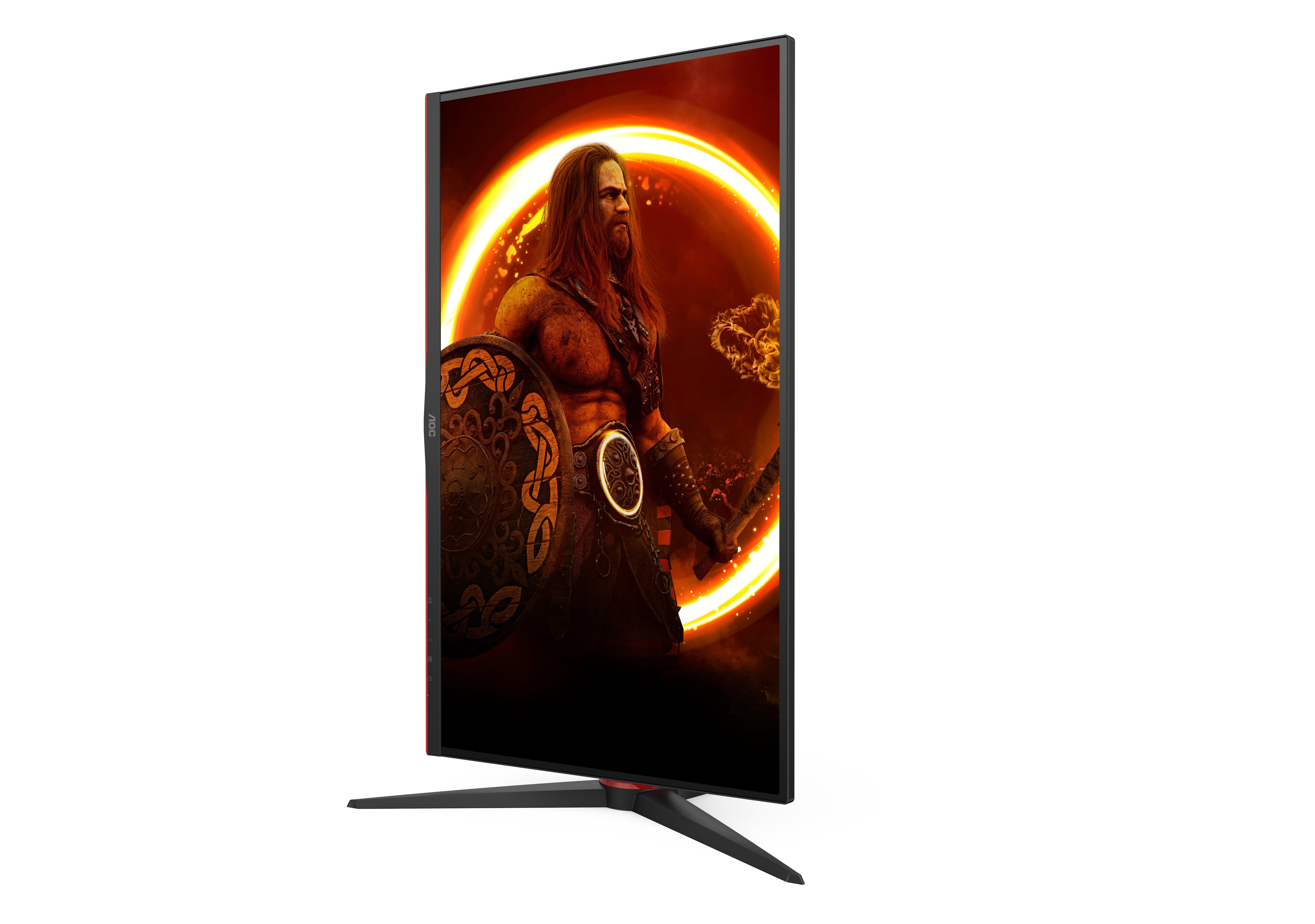 EAN 4038986182270 - AOC G2 27G2ZN3/BK pantalla para PC 68,6 cm (27") 1920 x 1080 Pixeles Full HD LCD Negro, Rojo imagen 4