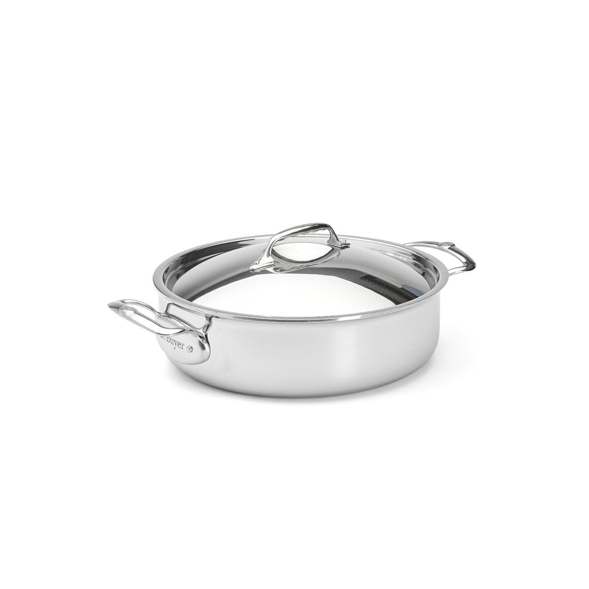 Cacerola De Buyer 3741.28 Alrededor Acero Inoxidable
