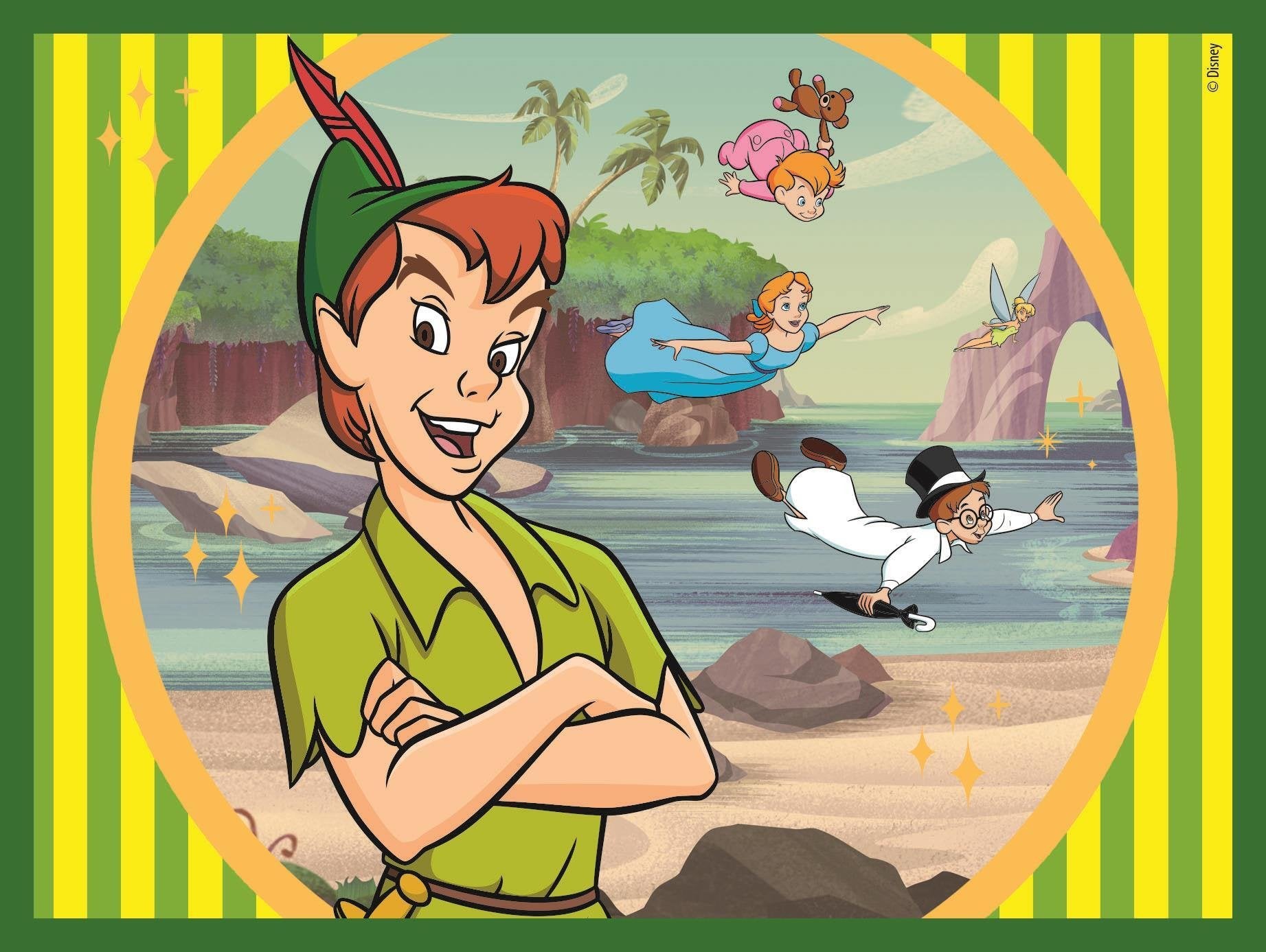 Puzzle Cubo Bambi Disney 12pzs