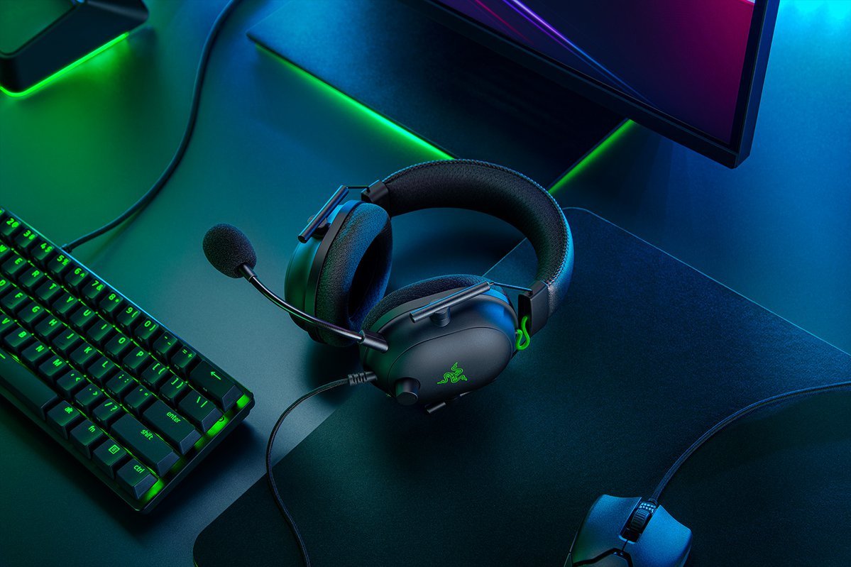 EAN 8886419378372 - Razer Blackshark V2 Auriculares Alámbrico Diadema Juego Negro, Verde imagen 5