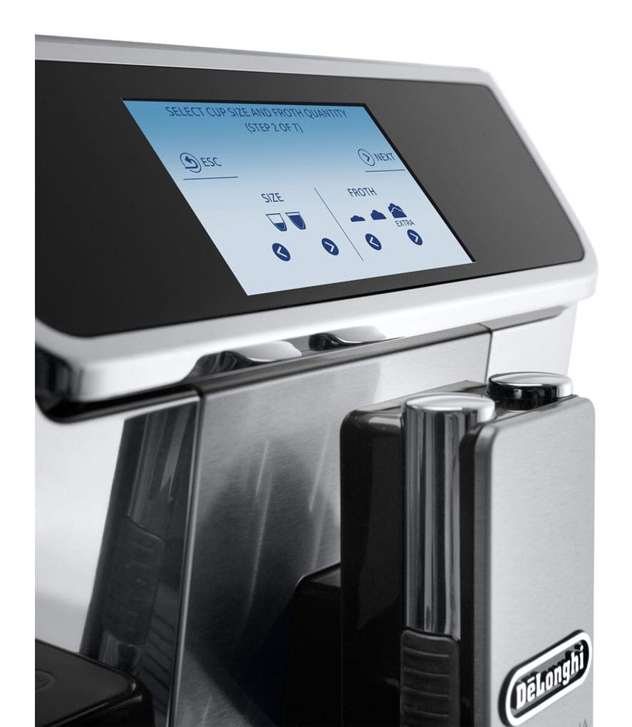 Cafetera Delonghi Primadonna Elite Experience Ecam 650.85 Ms, Acero Inoxidable Totalmente Automático Ecam650.85 Ms