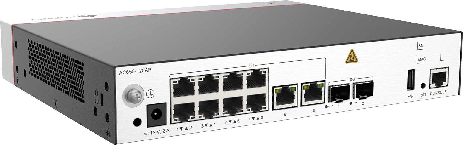 Ac650-128ap Mainframe (10*Ge Ports, 2*10ge Sfp+ Ports, With The Ac/Dc Adapter)