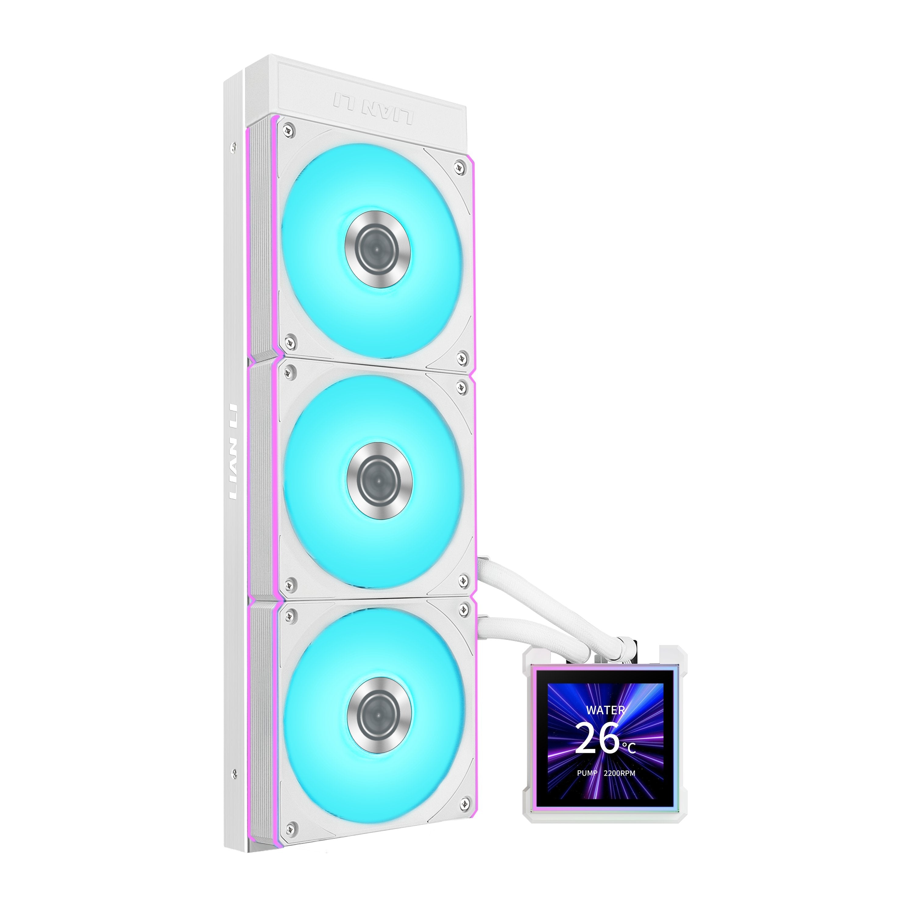 Refrigeracion Liquida Cpu Lianli Hydroshift Ii Lcd-S 360cl W