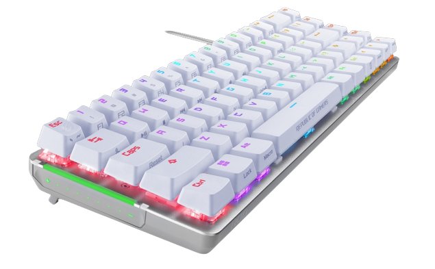 Teclado Asus Rog Falchion Ace White (Blanco)
