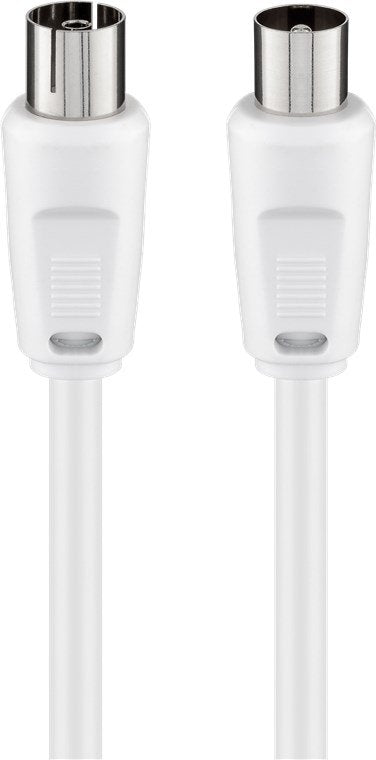 EAN 4040849115127 - Goobay 11512 cable coaxial 5 m Blanco imagen 1