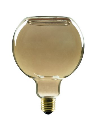 Globo Flotante Led Segula 125 Gris Humo E27 6w 1900k Dimm
