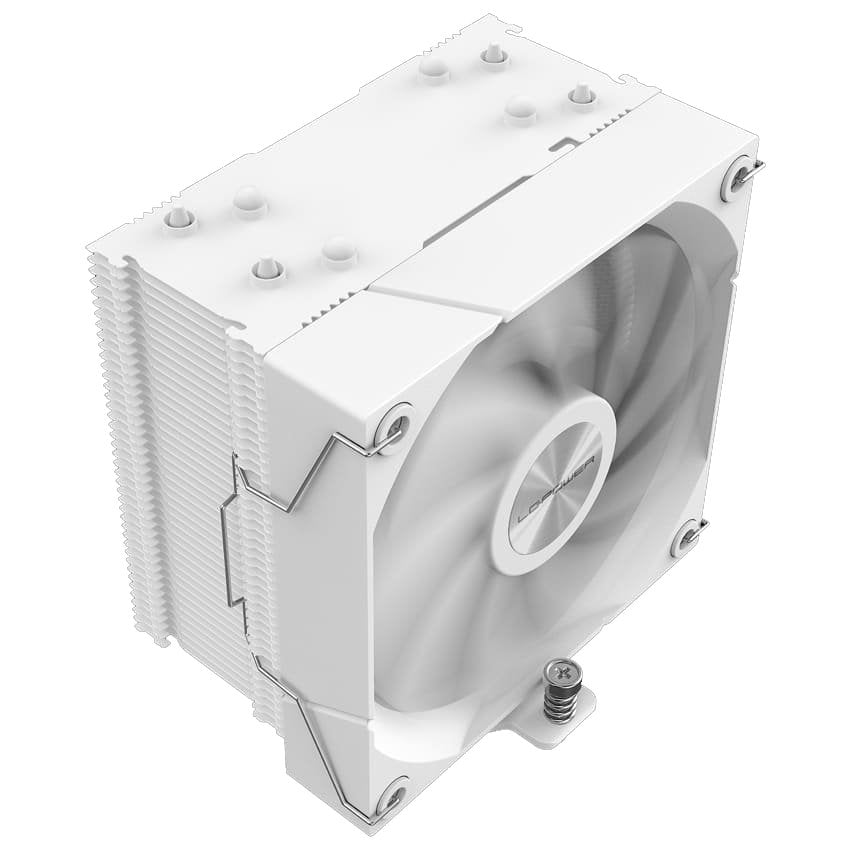 EAN 4262443281231 - LC-Power LC-CC-120-W4 sistema de refrigeración para ordenador Procesador Refrigerador de aire 12 cm Blanc imagen 1