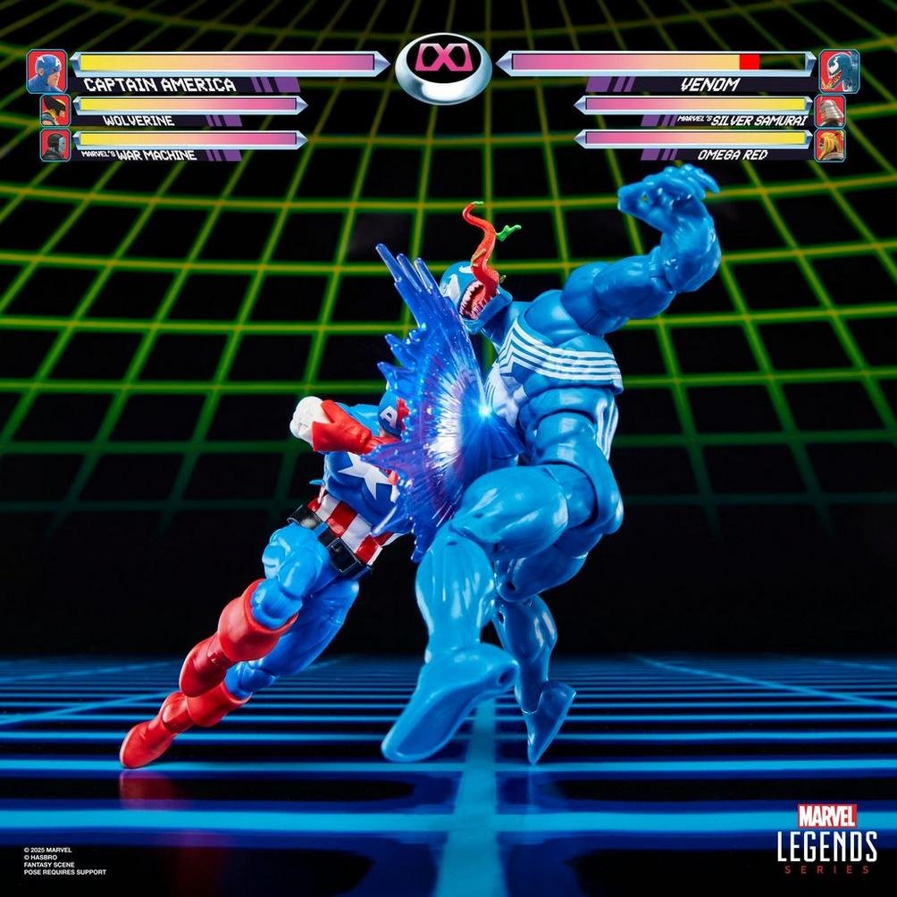 EAN 5010996320476 - Marvel Legends Series Gamerverse Captain America vs Venom imagen 8