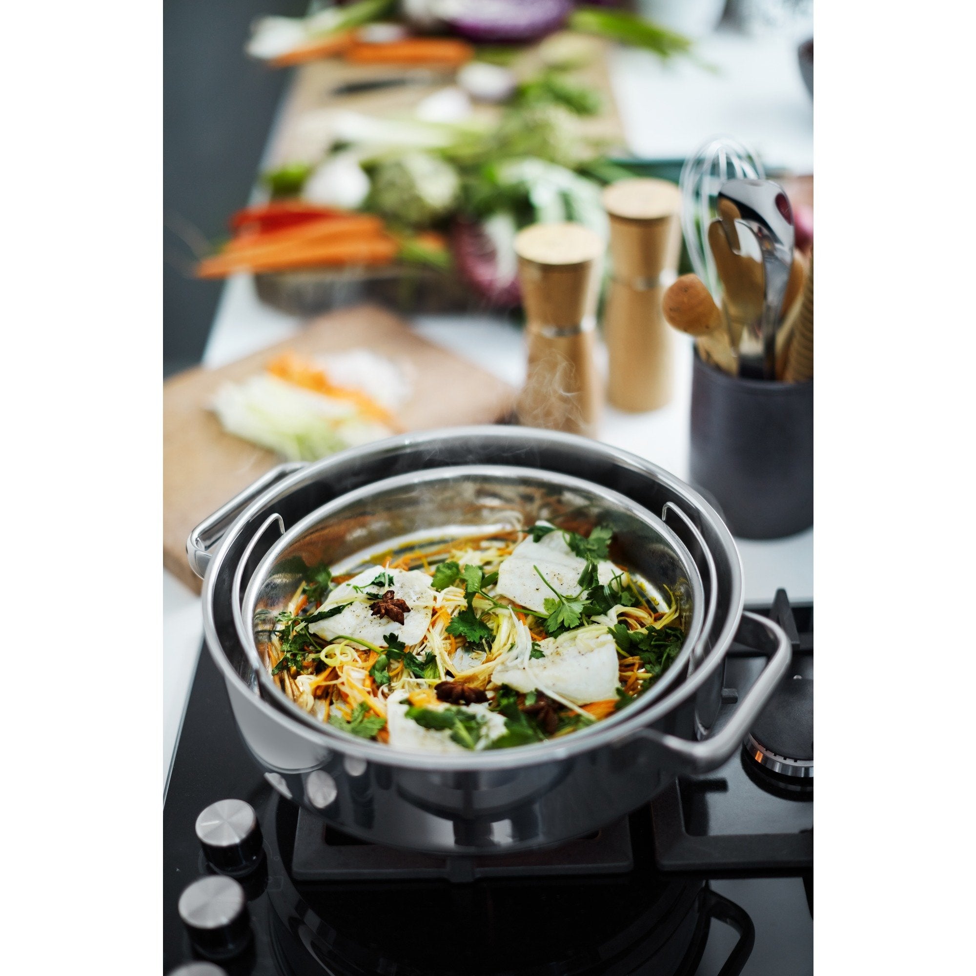 Wmf Vitalis 17.4301.6040 Olla Vaporera 5 L Acero Inoxidable