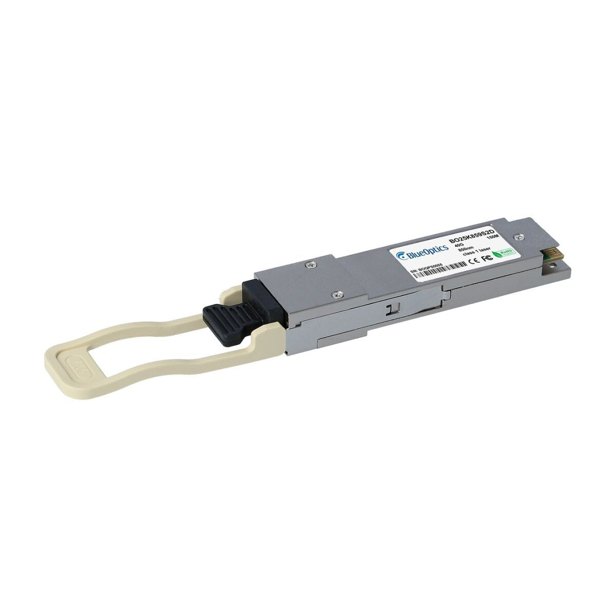 Blueoptics Qsfp+ 40g 40gbase-Sr4 850nm 150m Mpo Mmf Transceiver( Qsfp-40g-Sr)