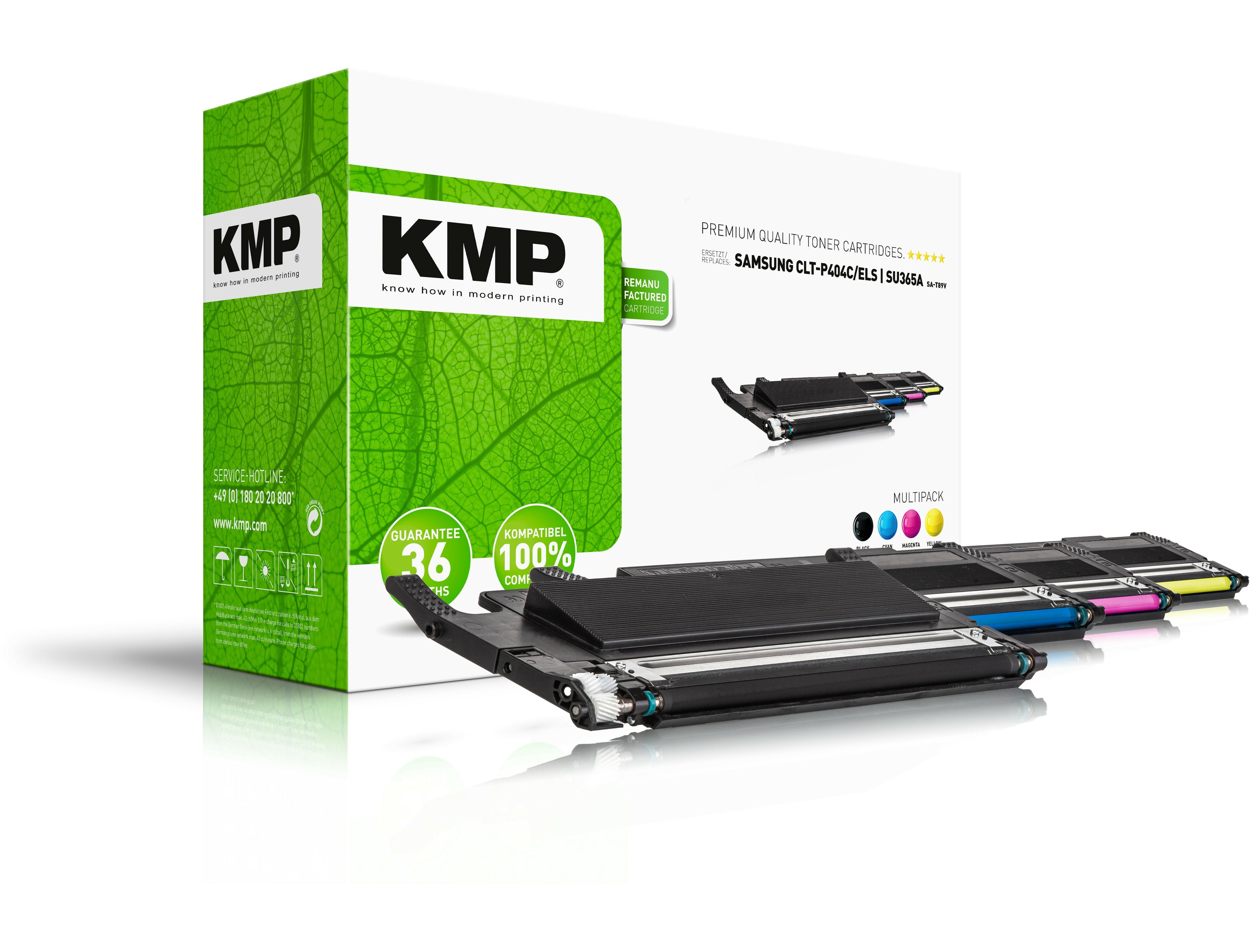 EAN 4011324371369 - KMP 3528,0005 cartucho de tóner 4 pieza(s) Compatible Negro, Cian, Magenta, Amarillo imagen 1