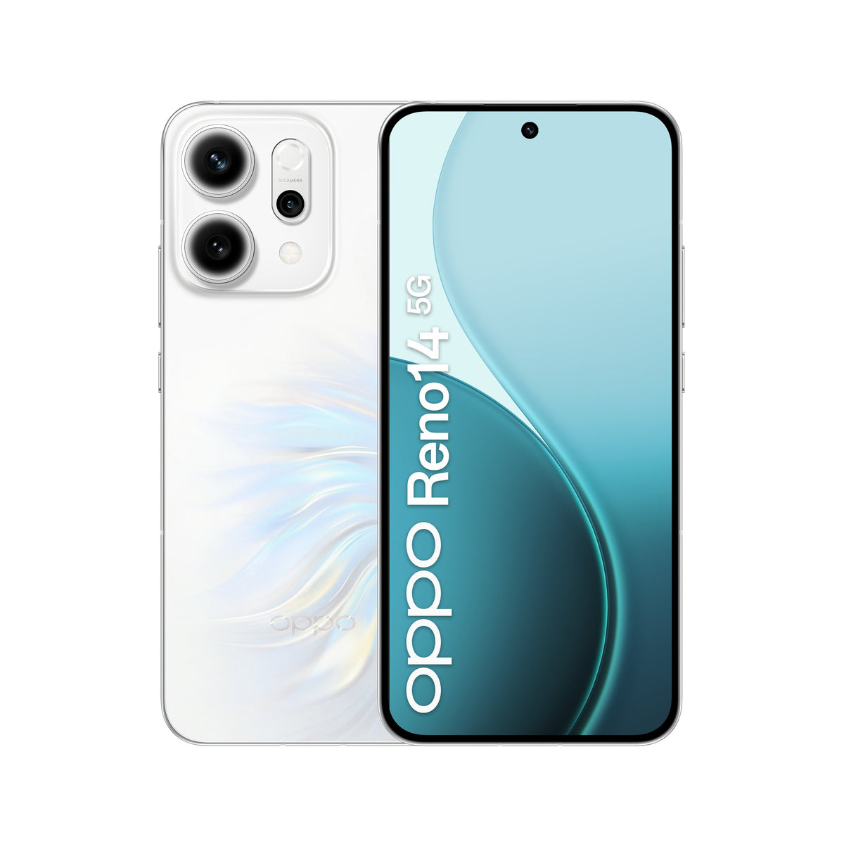 EAN 8435280952466 - OPPO 14 5G Reno 16,7 cm (6.59") SIM doble Android 15 USB Tipo C 12 GB 256 GB 6000 mAh Blanco imagen 1