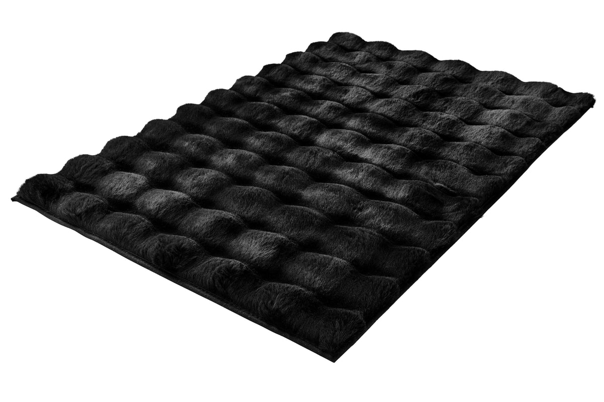 Alfombra De Baño Cloud Luks 70x120 Kleine Wolke Negro
