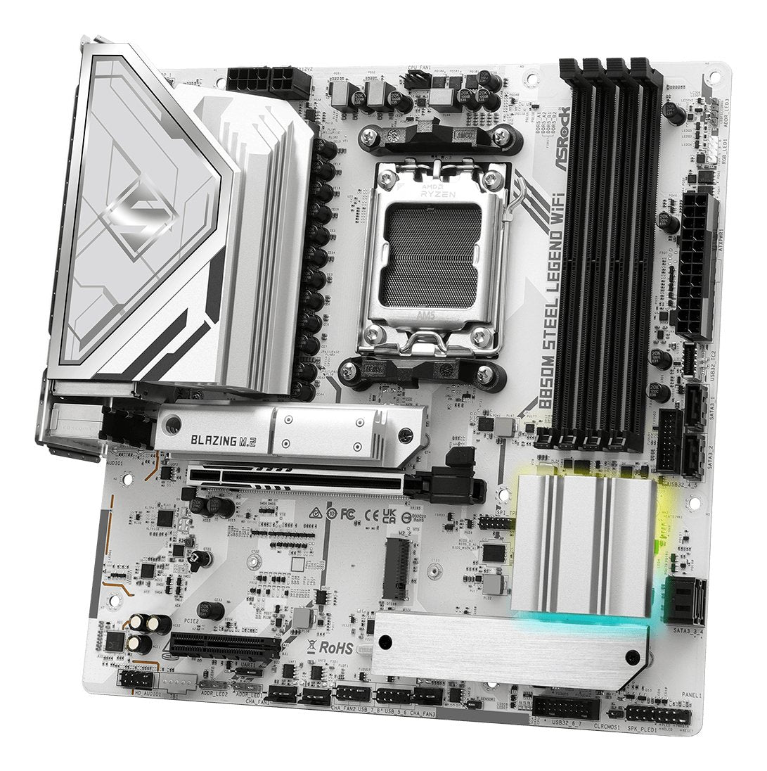 EAN 4711581490499 - Asrock B850M Steel Legend WiFi AMD B850 Zócalo AM5 micro ATX imagen 5