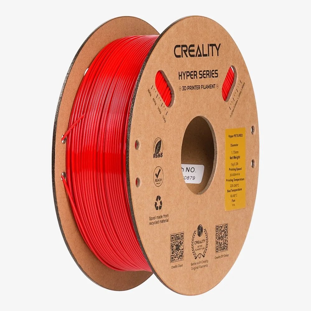 Creality Filament Hyper Petg 1,75 Mm 1kg Red