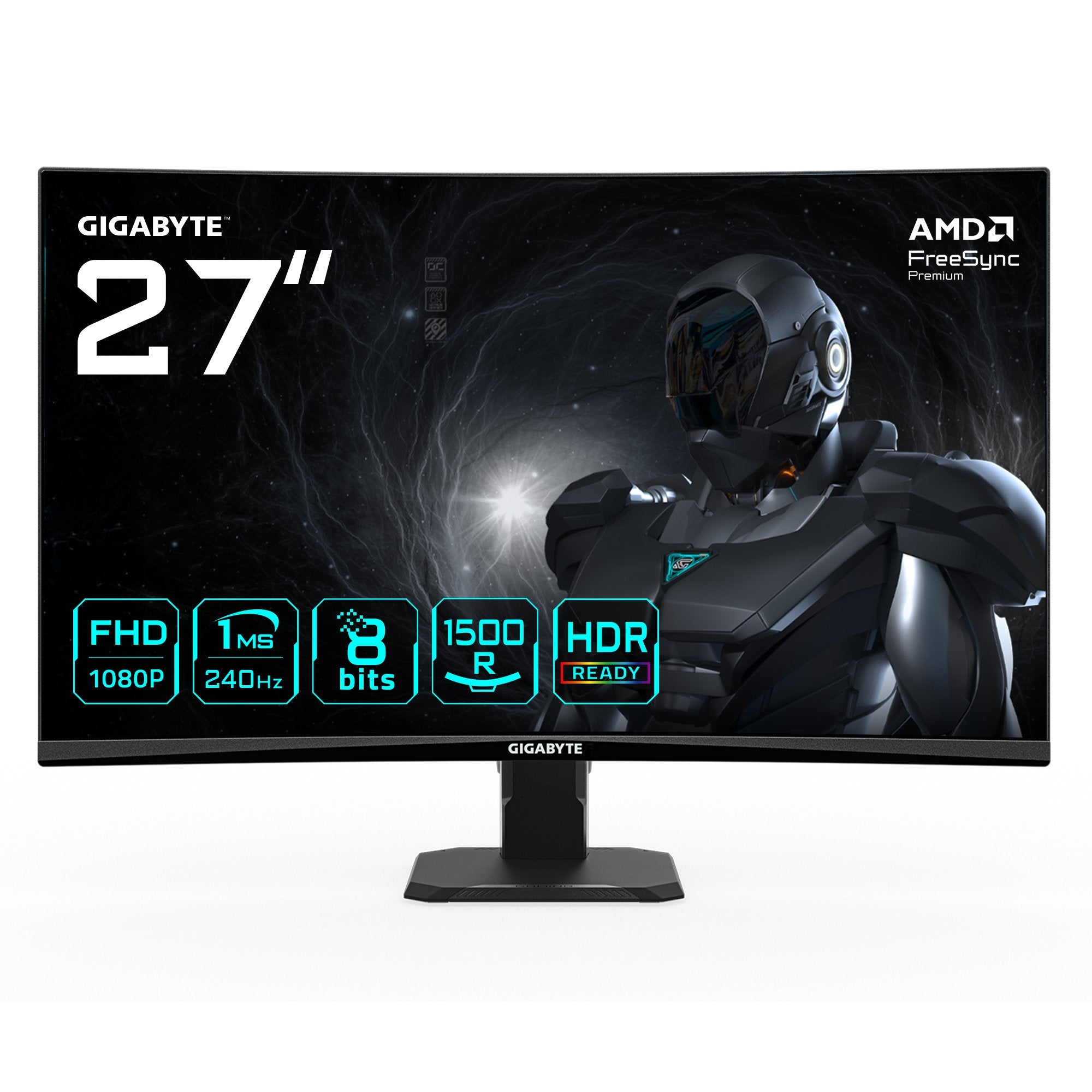 EAN 4719331868024 - GIGABYTE GS27FC2 pantalla para PC 68,6 cm (27") 1920 x 1080 Pixeles Full HD LED Negro imagen 1