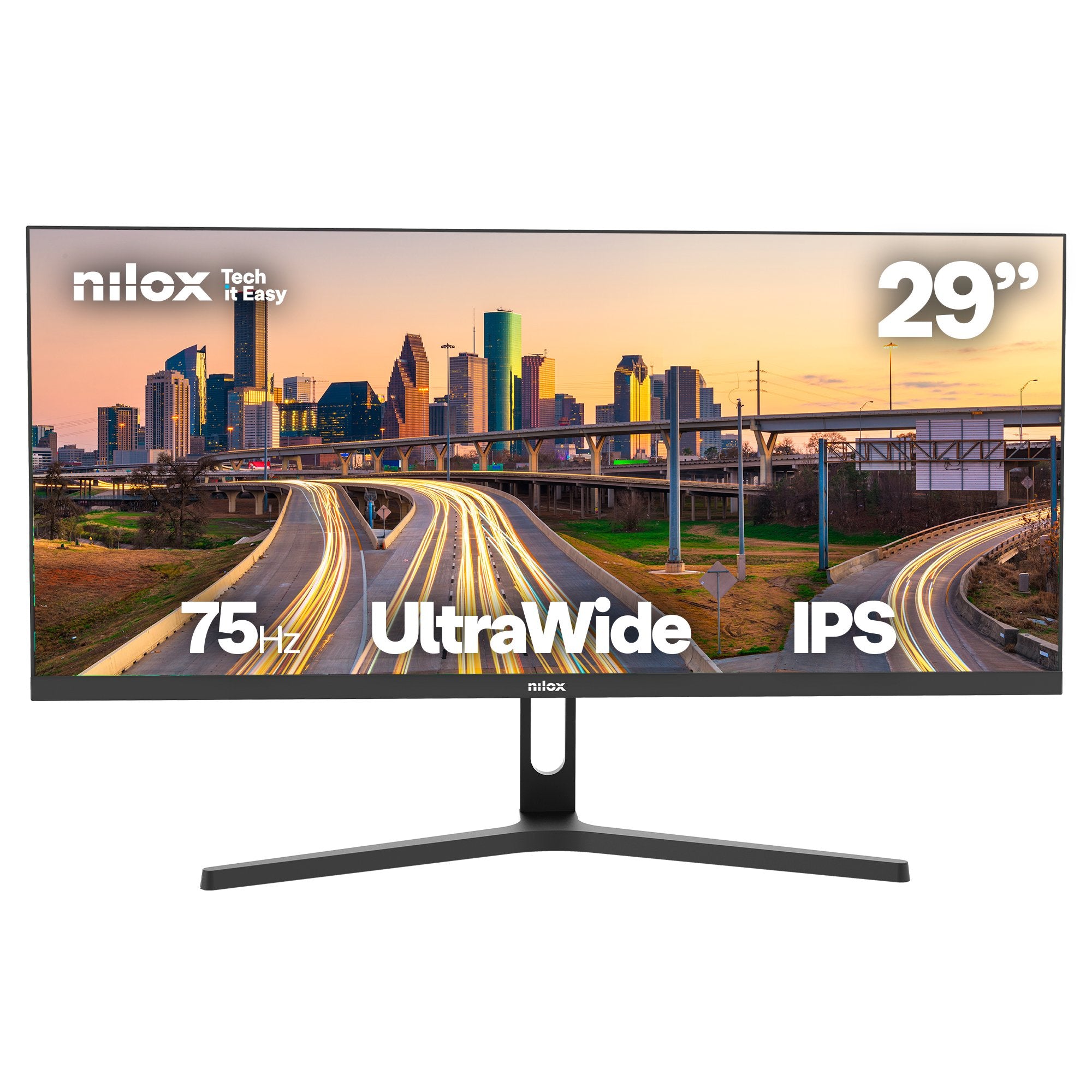 EAN 8054320849919 - Nilox NXM29UW01 pantalla para PC 73,7 cm (29") 2560 x 1080 Pixeles 2K LED Negro imagen 1