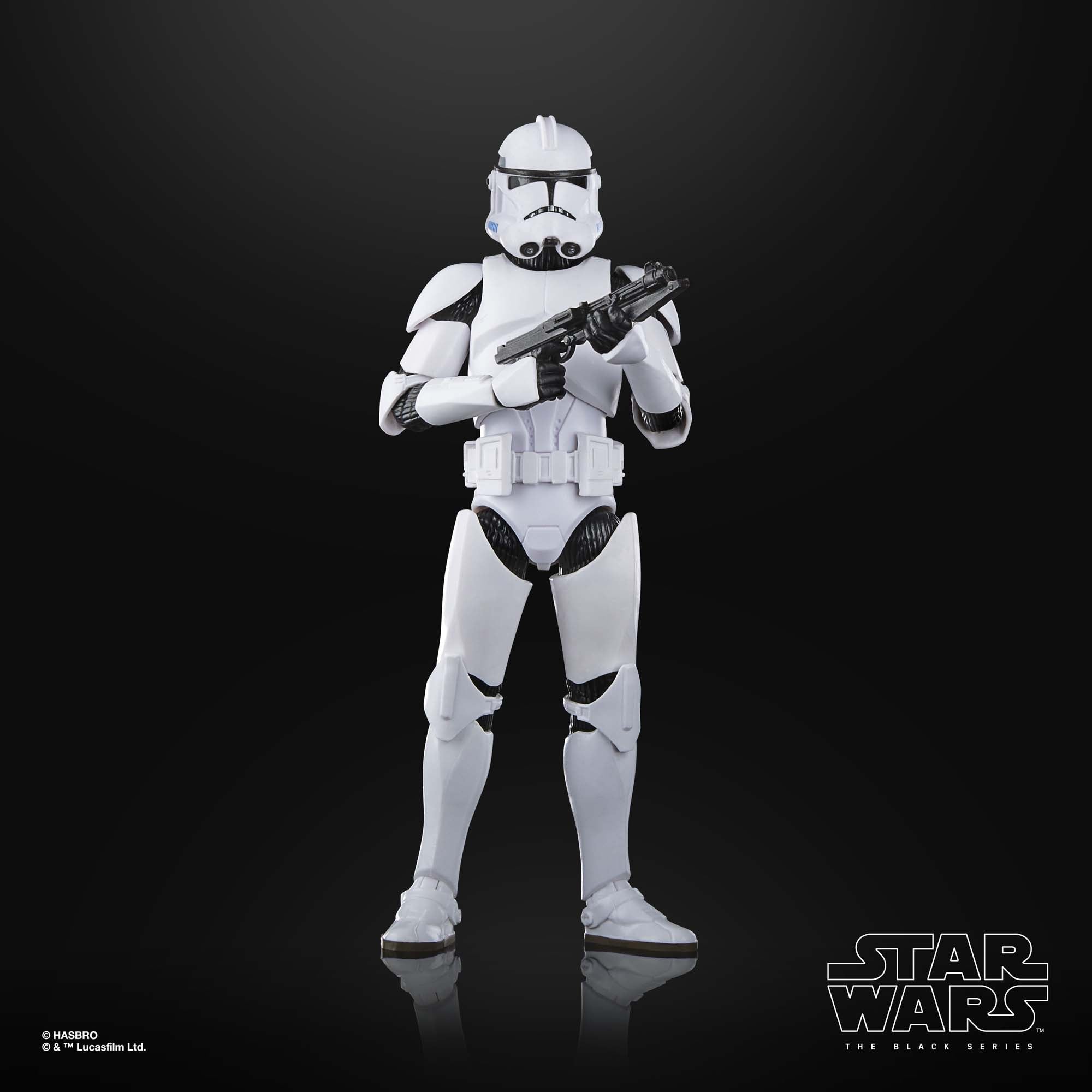 Figura Phase Ii Clone Trooper The Clone Wars Star Wars 15cm