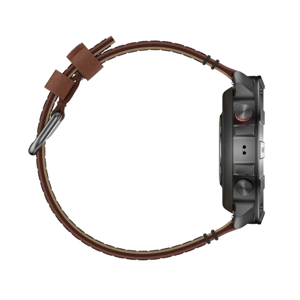 Polar Grit X2 Pro Titanium Brazowy Skórzany M/L
