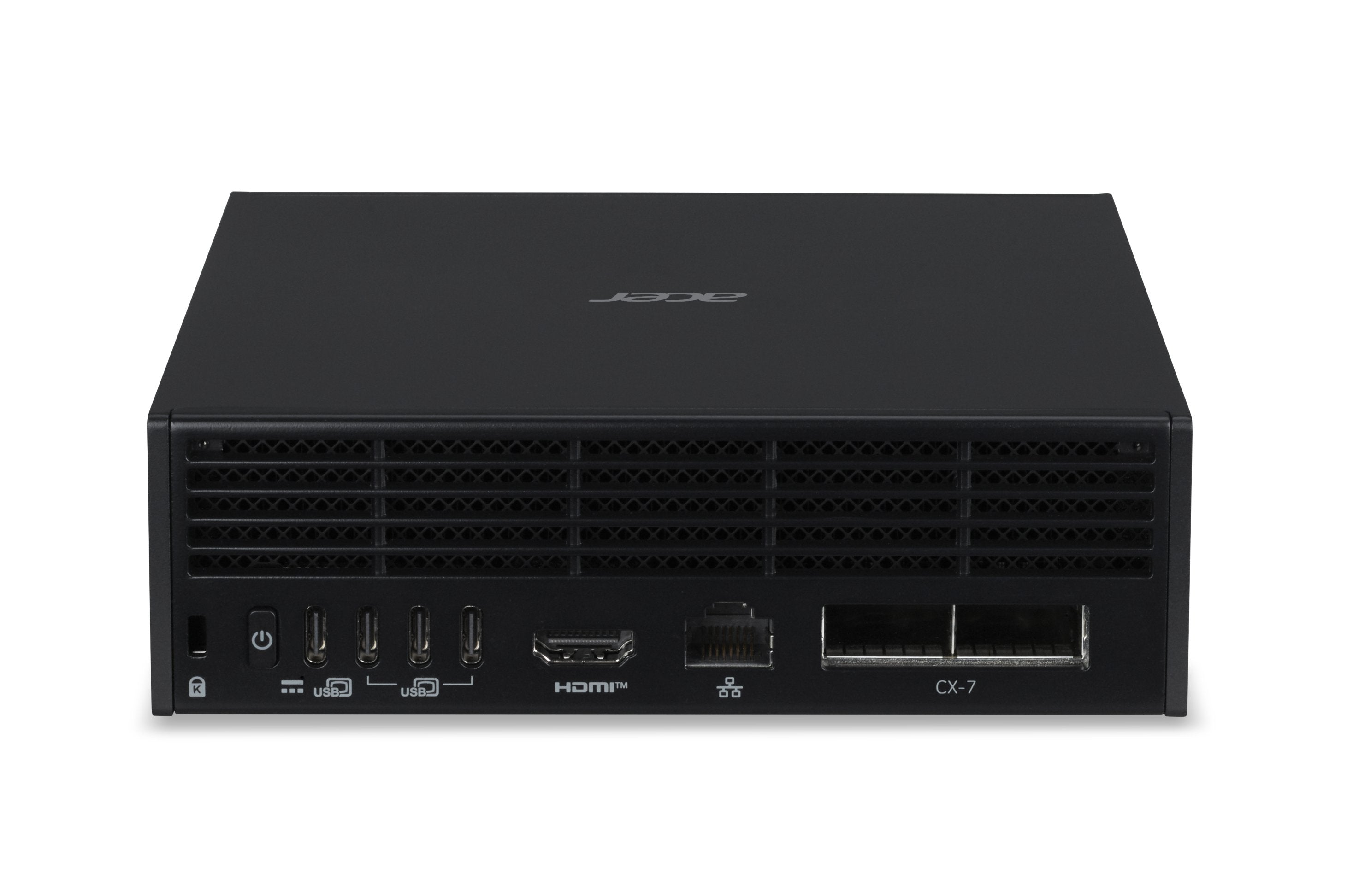 EAN 4711474835086 - Acer Veriton GN100 AI-006 GB10 128 GB LPDDR5x-SDRAM 2 TB SSD DGX OS Mini PC Puesto de trabajo Negro, Gris imagen 6