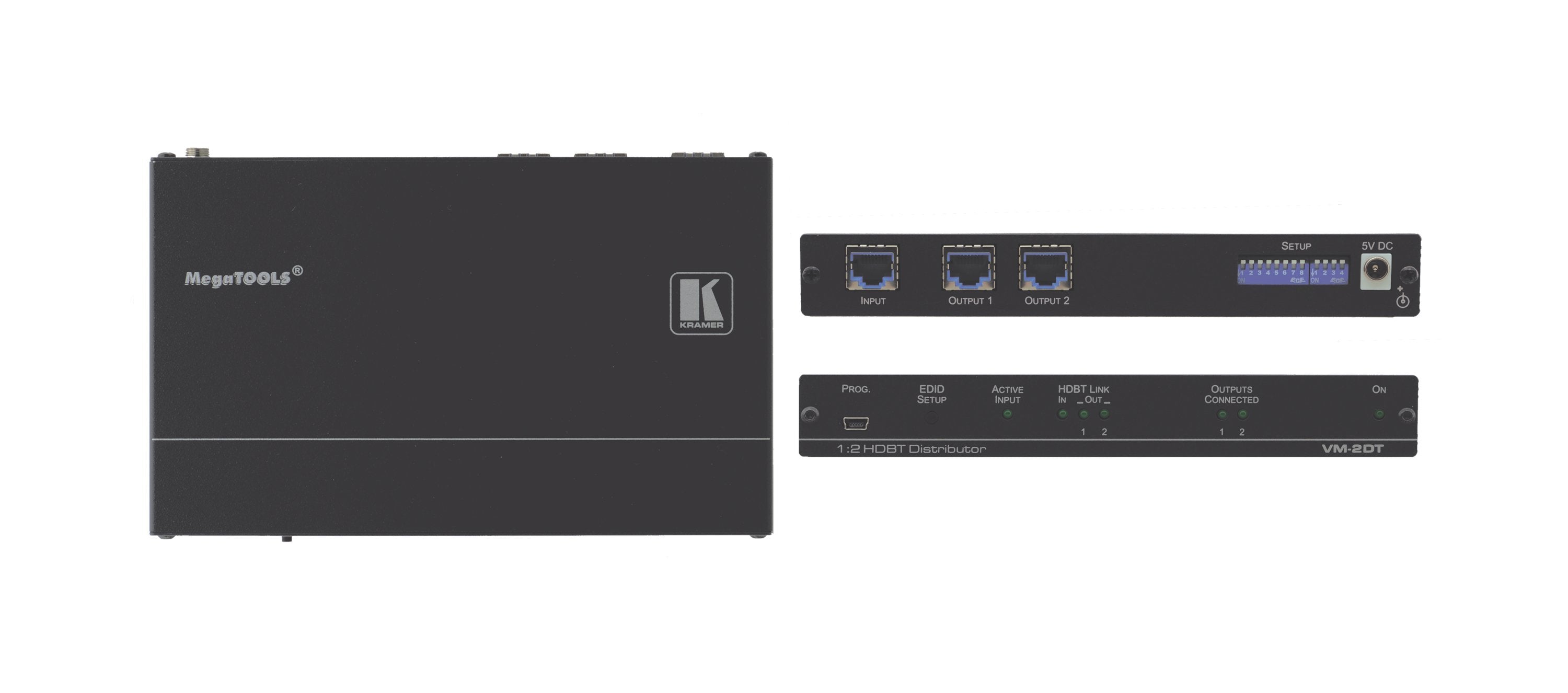 Kramer Da 1:2 Hdbaset De Largo Alcance 4k60 4:2:0 (Vm-2dt) Da 1:2 Hdbaset De Largo Alcance 4k60 4:2:0 (Vm-2dt)