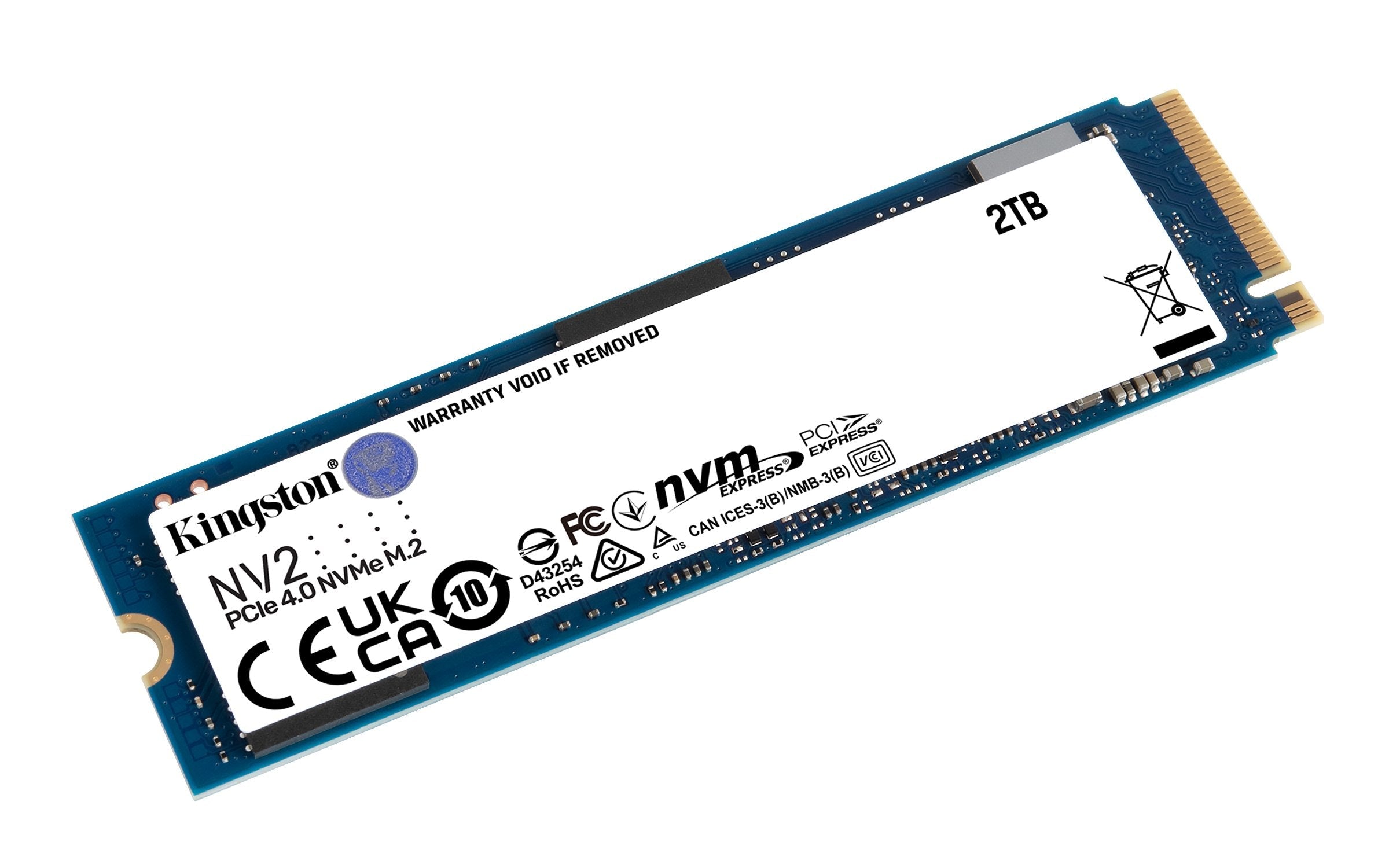 Disco Ssd Kingston Snv2s/2000g Nv2 2tb Pcie Nvme Gen 4.0