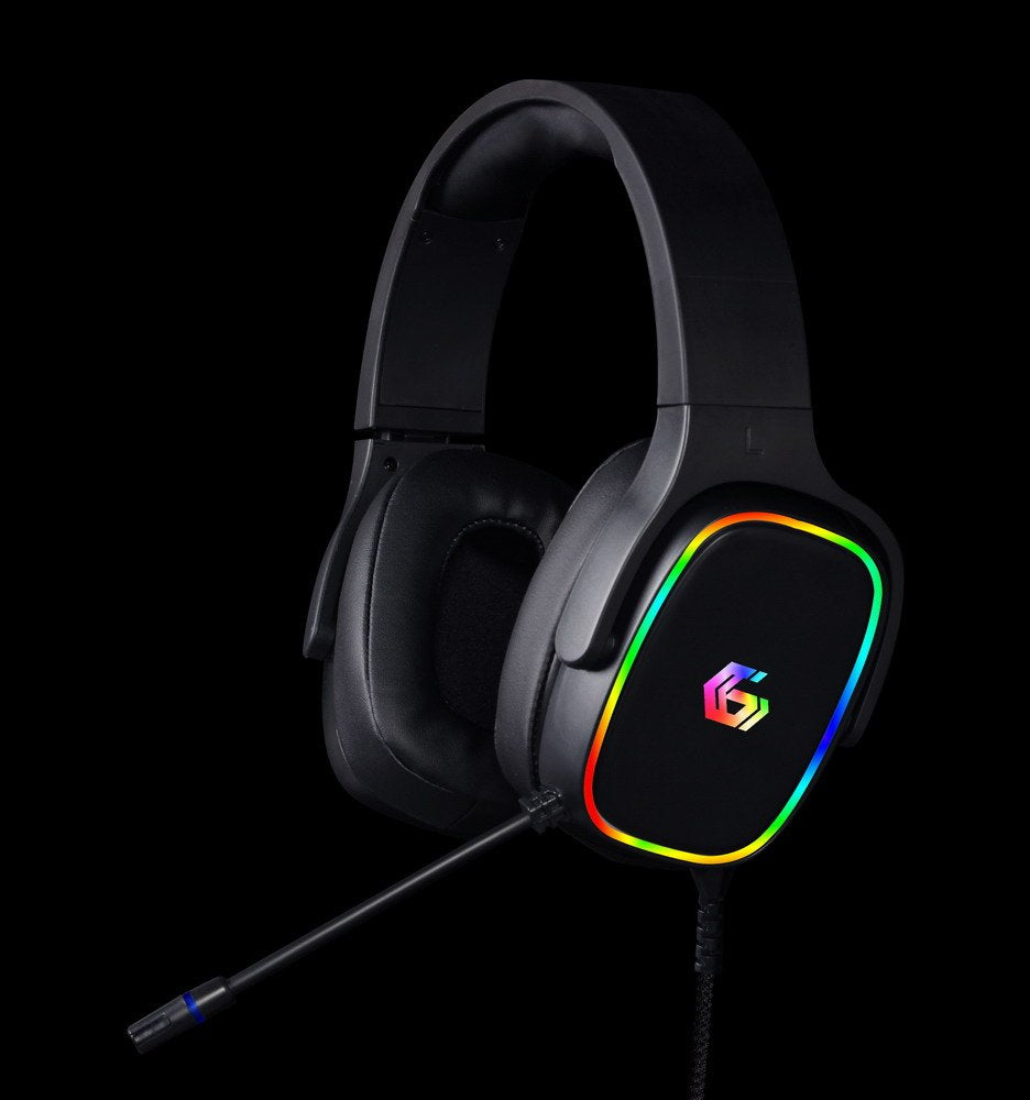 EAN 8716309120975 - Gembird GHS-SANPO-S300 auricular y casco Auriculares Alámbrico Diadema Juego USB tipo A Negro imagen 6