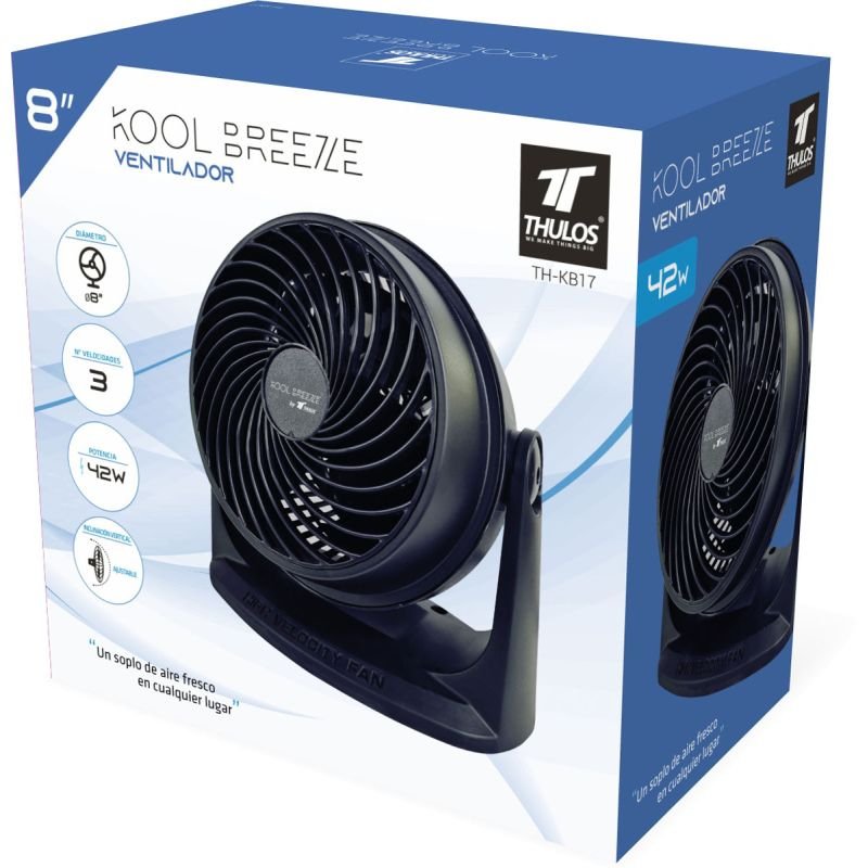 Ventilador De Sobremesa Thulos Th Kb17 20cm 42w