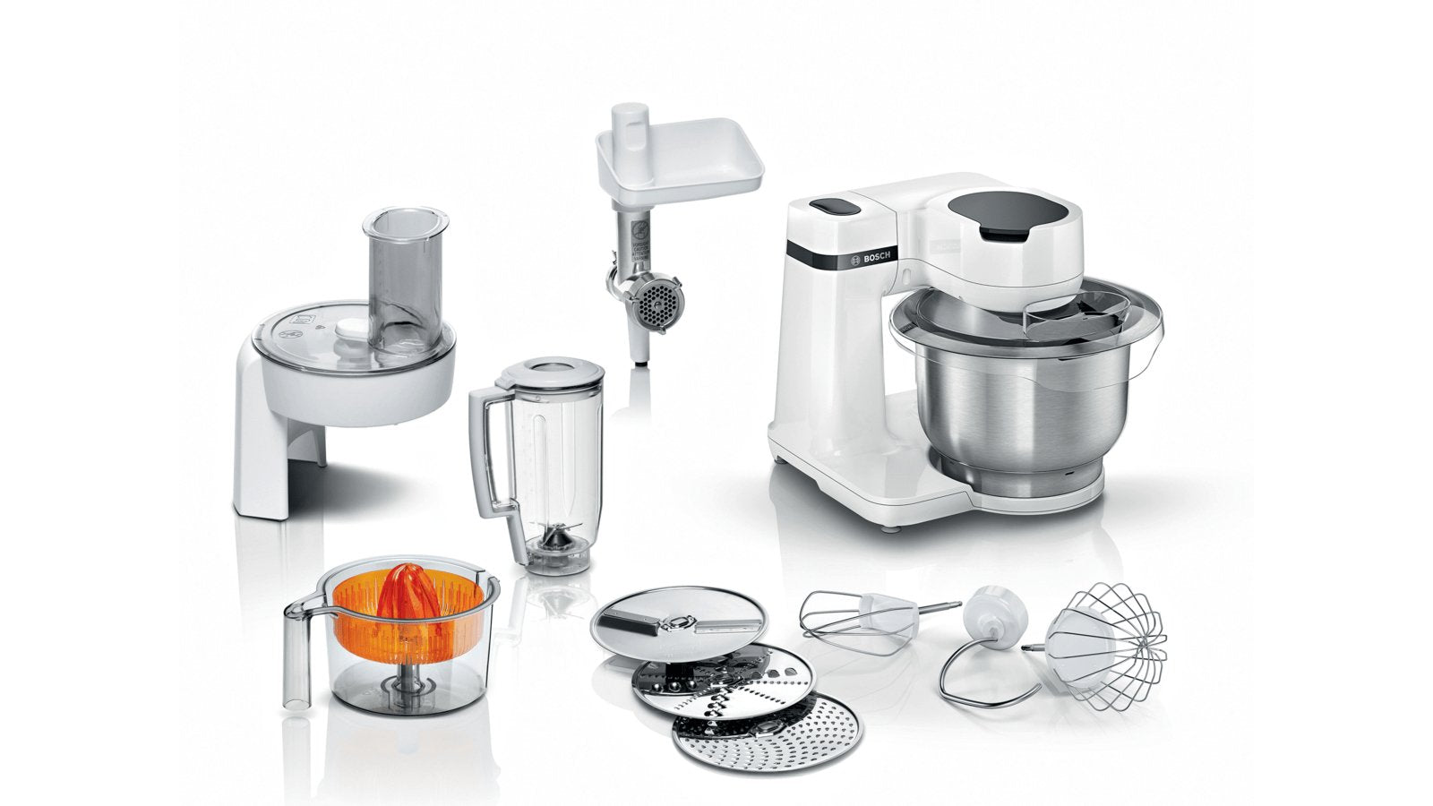 Robot De Cocina Bosch Serie 2 Mums2ew40 700 W 3,8 L Blanco