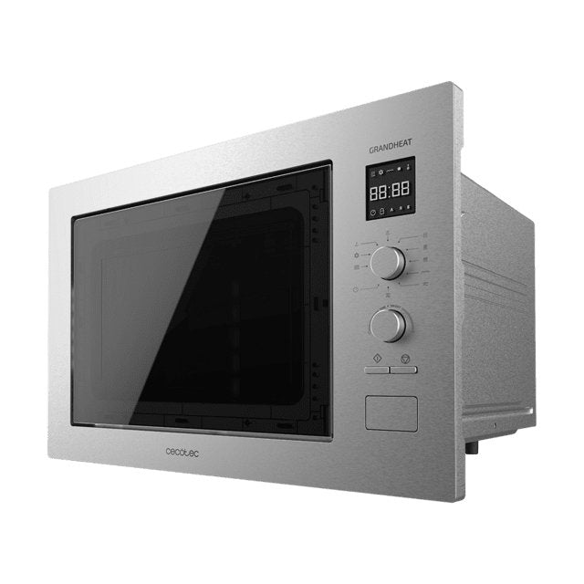 EAN 8435484014007 - Cecotec 01400 microondas Negro, Acero Microondas con grill Integrado 25 L 1320 W imagen 1