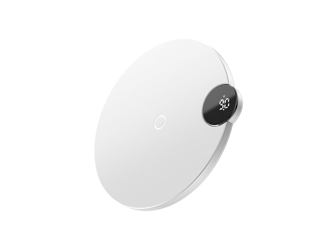 EAN 6953156281493 - Baseus WXSX-02 cargador de dispositivo móvil Teléfono móvil Blanco Lightning Cargador inalámbrico Interio imagen 1